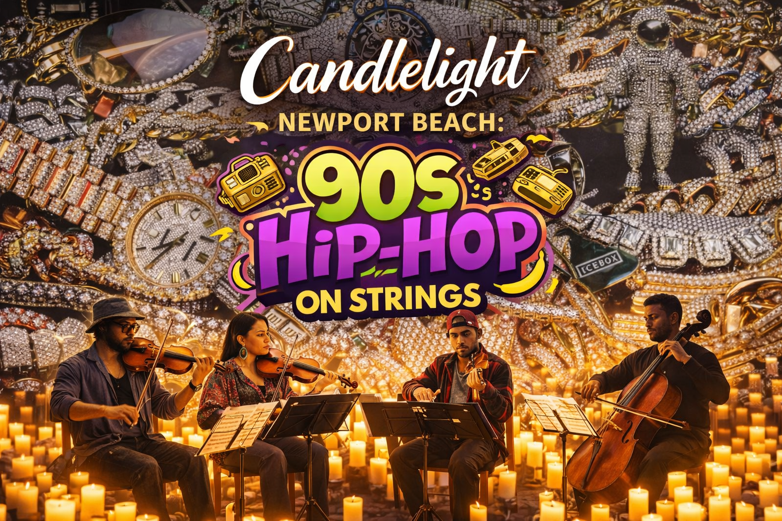 Candlelight: 90s Hip-Hop on Strings — Newport Beach 