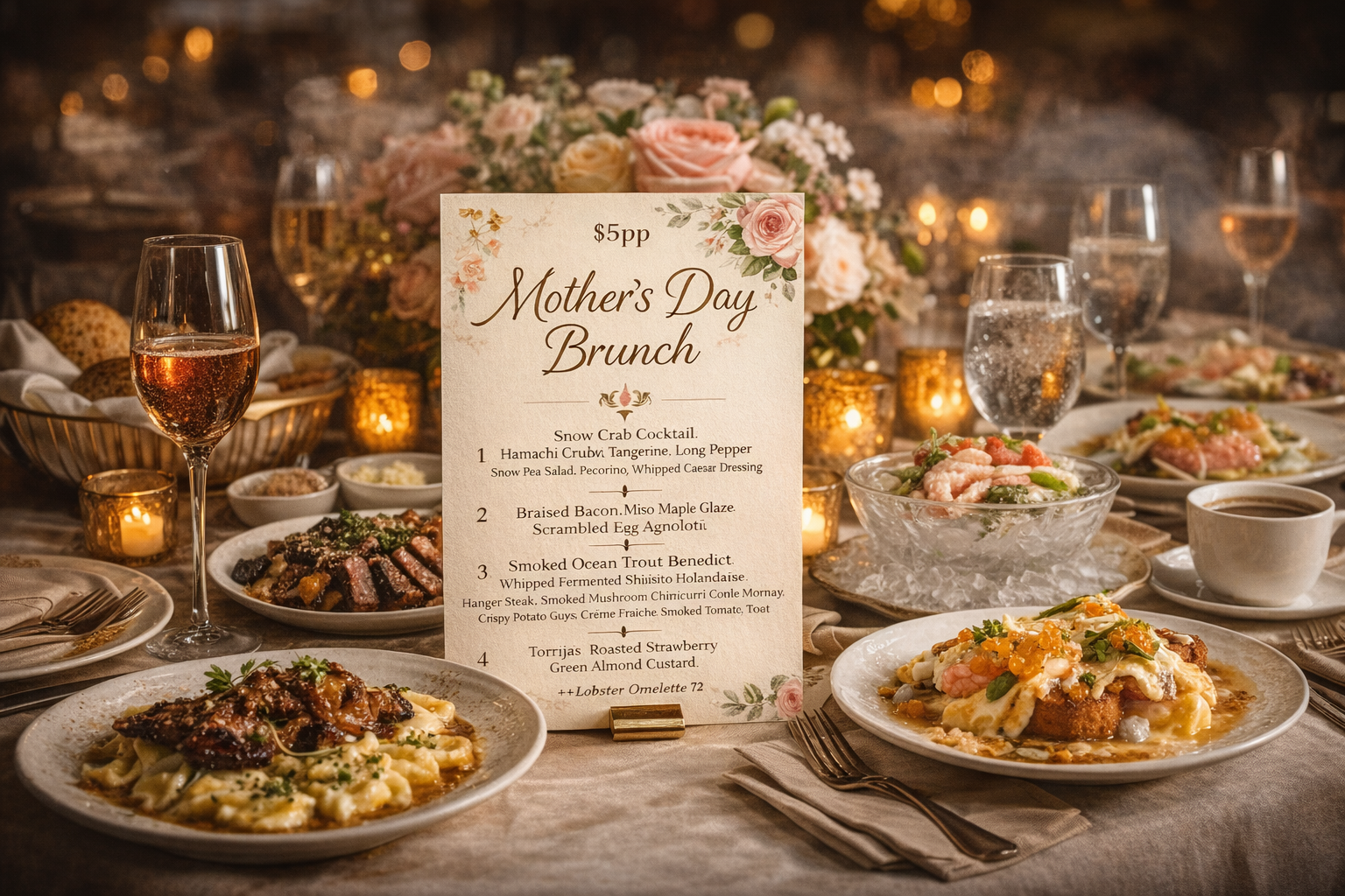 Mother’s Day Brunch @ Darkroom — Santa Ana