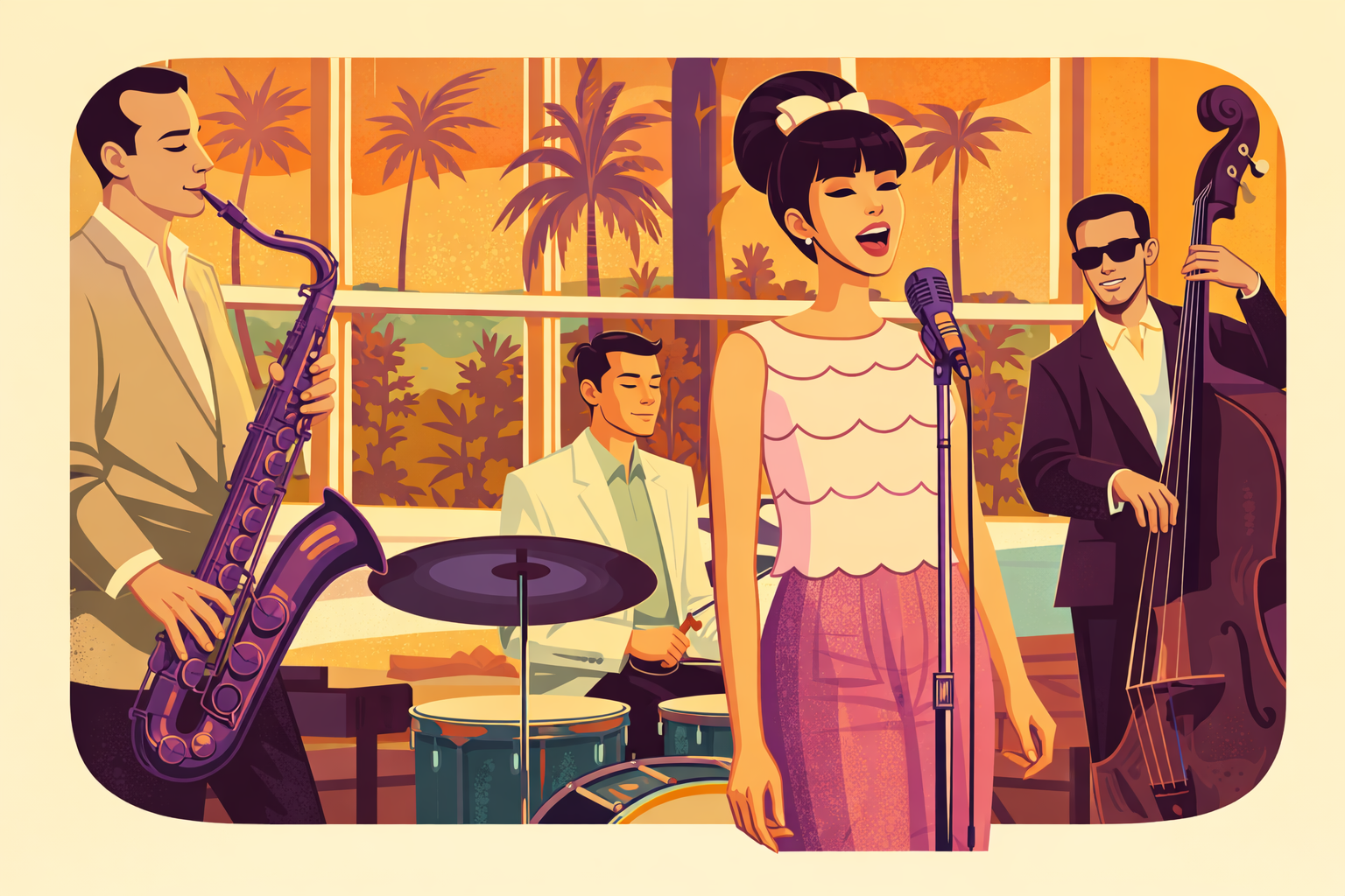 Anne Walsh & Tom Zink — From Bossa & Brazil ’66 to Bacharach — Newport Beach