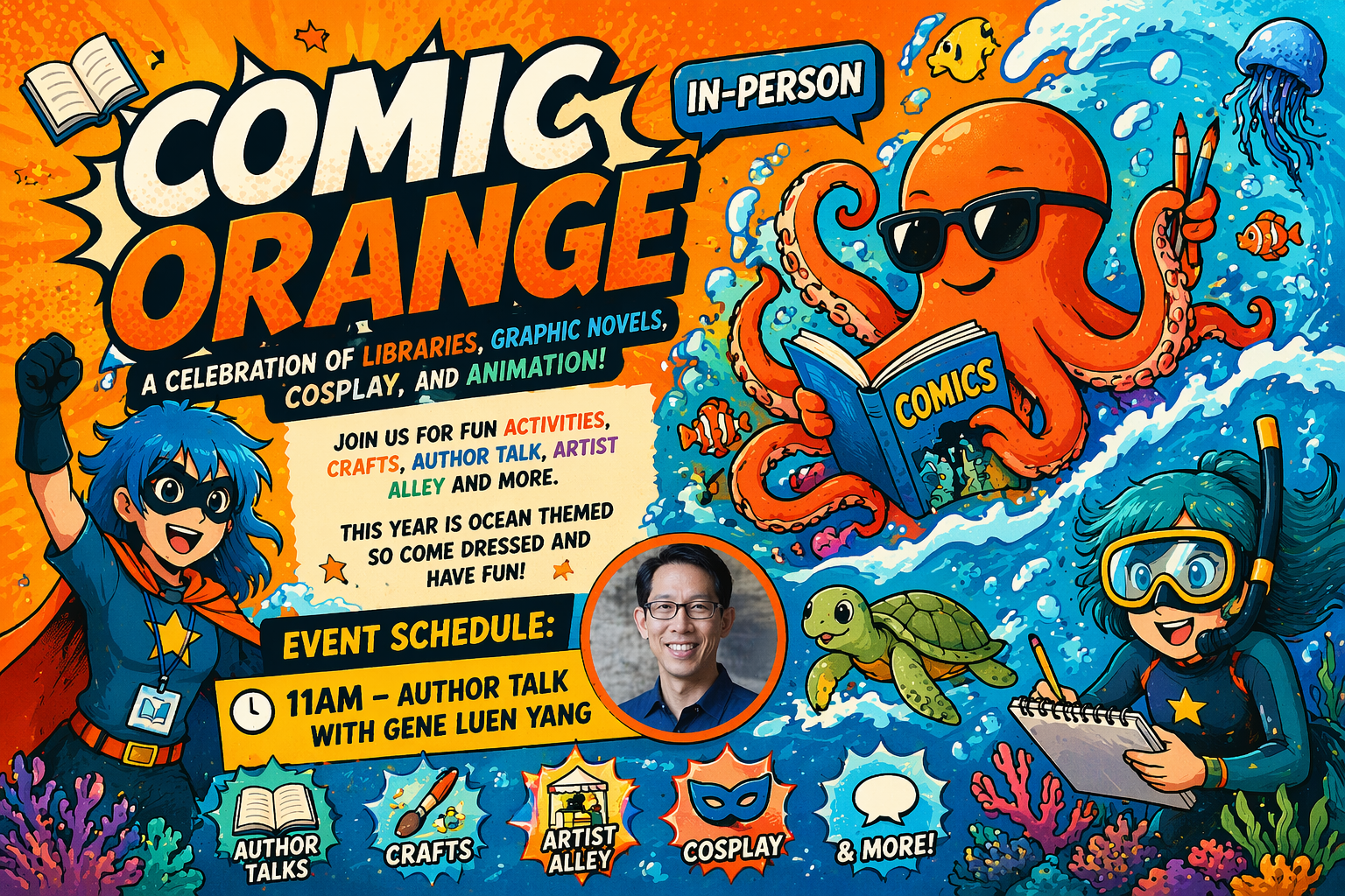 Comic Orange — Aliso Viejo
