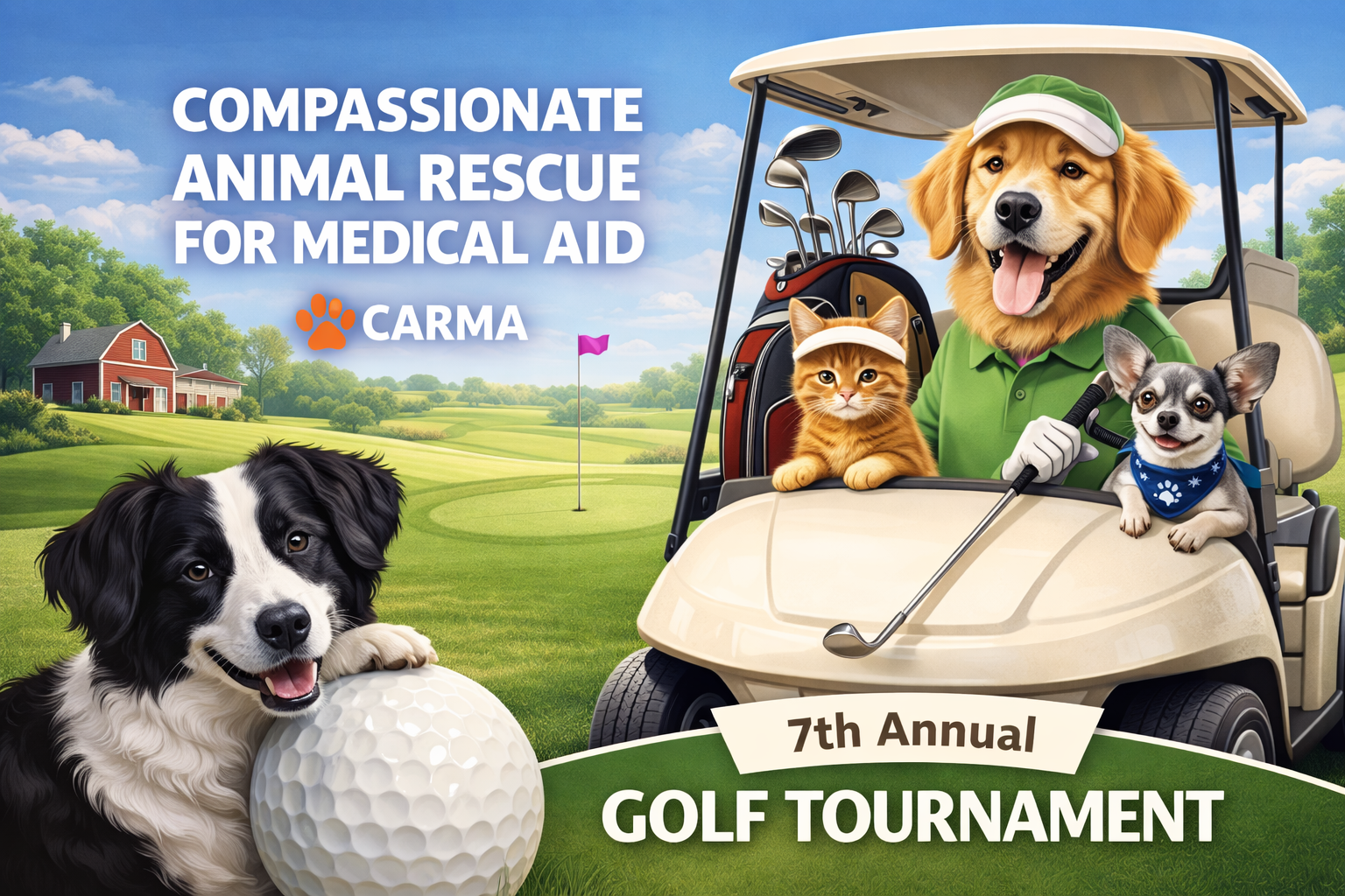 Compassionate Animal Rescue Golf Tournament — Rancho Santa Margarita