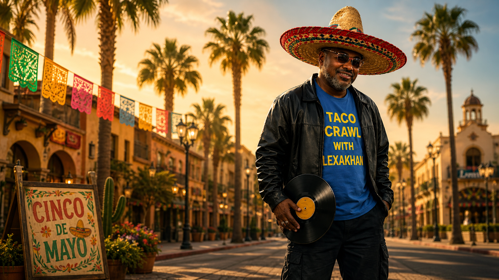 DJ LexaKhan Taco Crawl #6 — Santa Ana