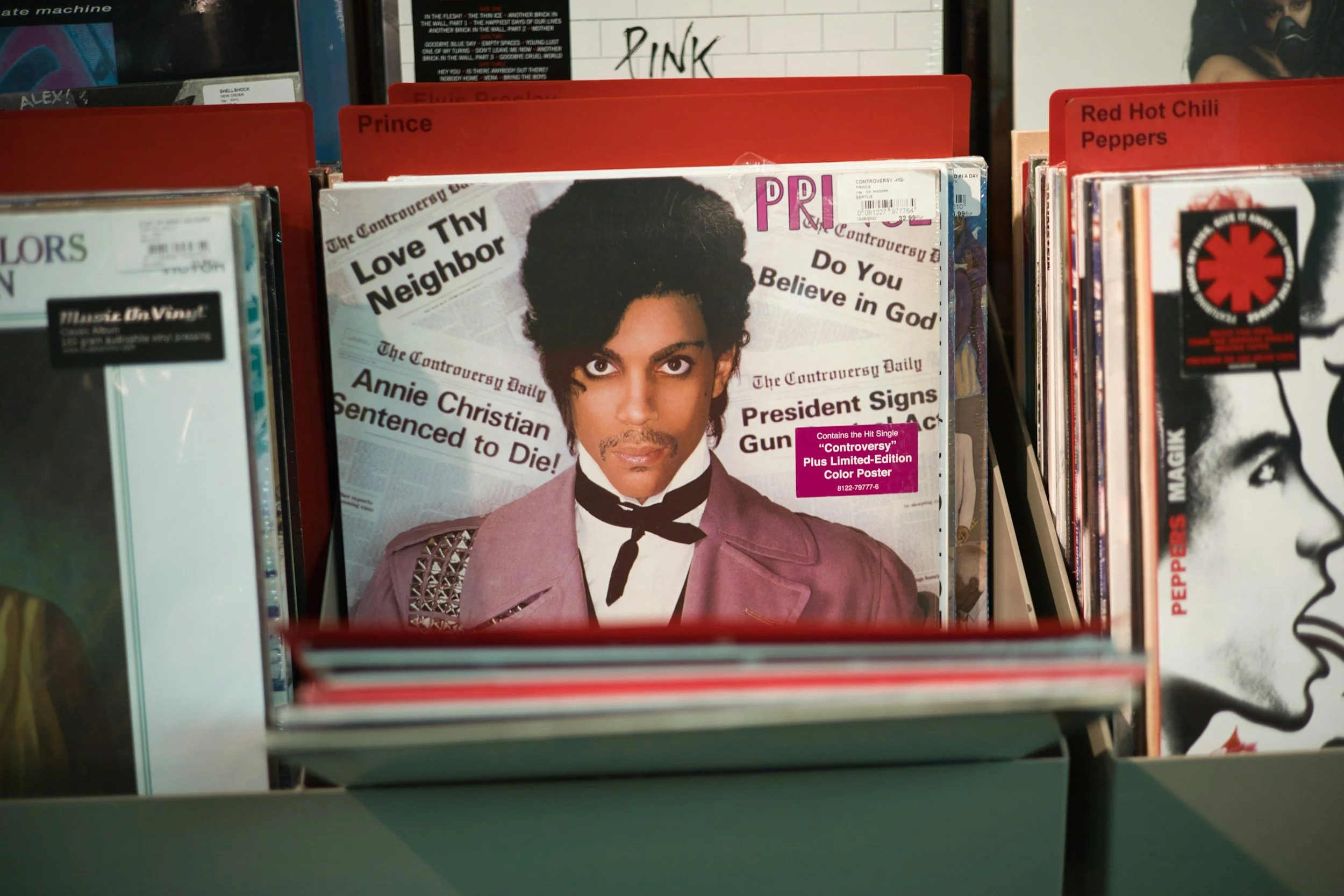 Prince: Black, White, Color by Steve Parke — Costa Mesa