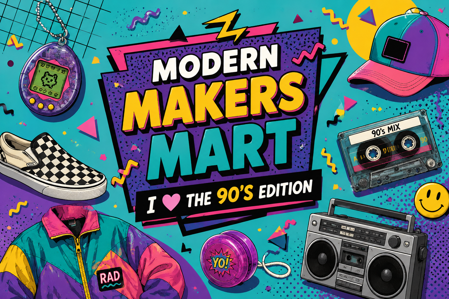 Modern Makers Mart: I Love the 90’s Edition — Irvine