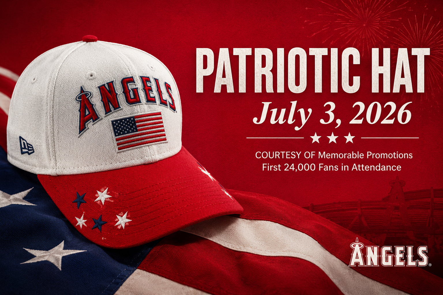 Giveaway: Patriotic Hat — Anaheim
