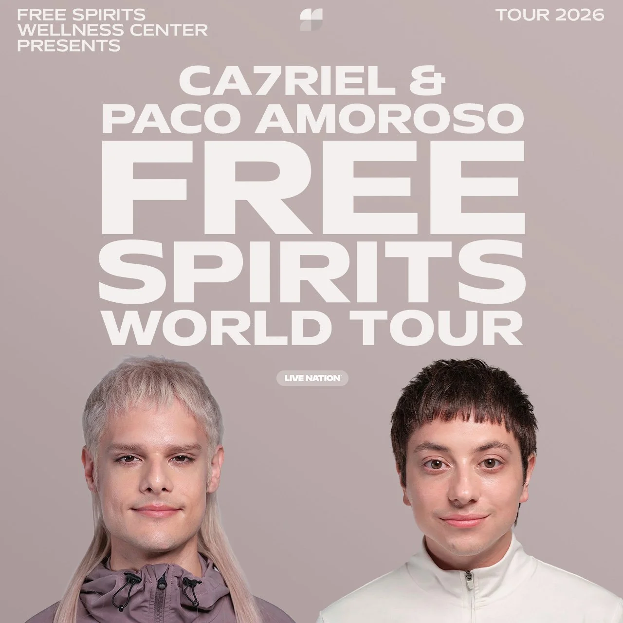 CA7RIEL &amp; Paco Amoroso: FREE SPIRITS WORLD TOUR — Anaheim