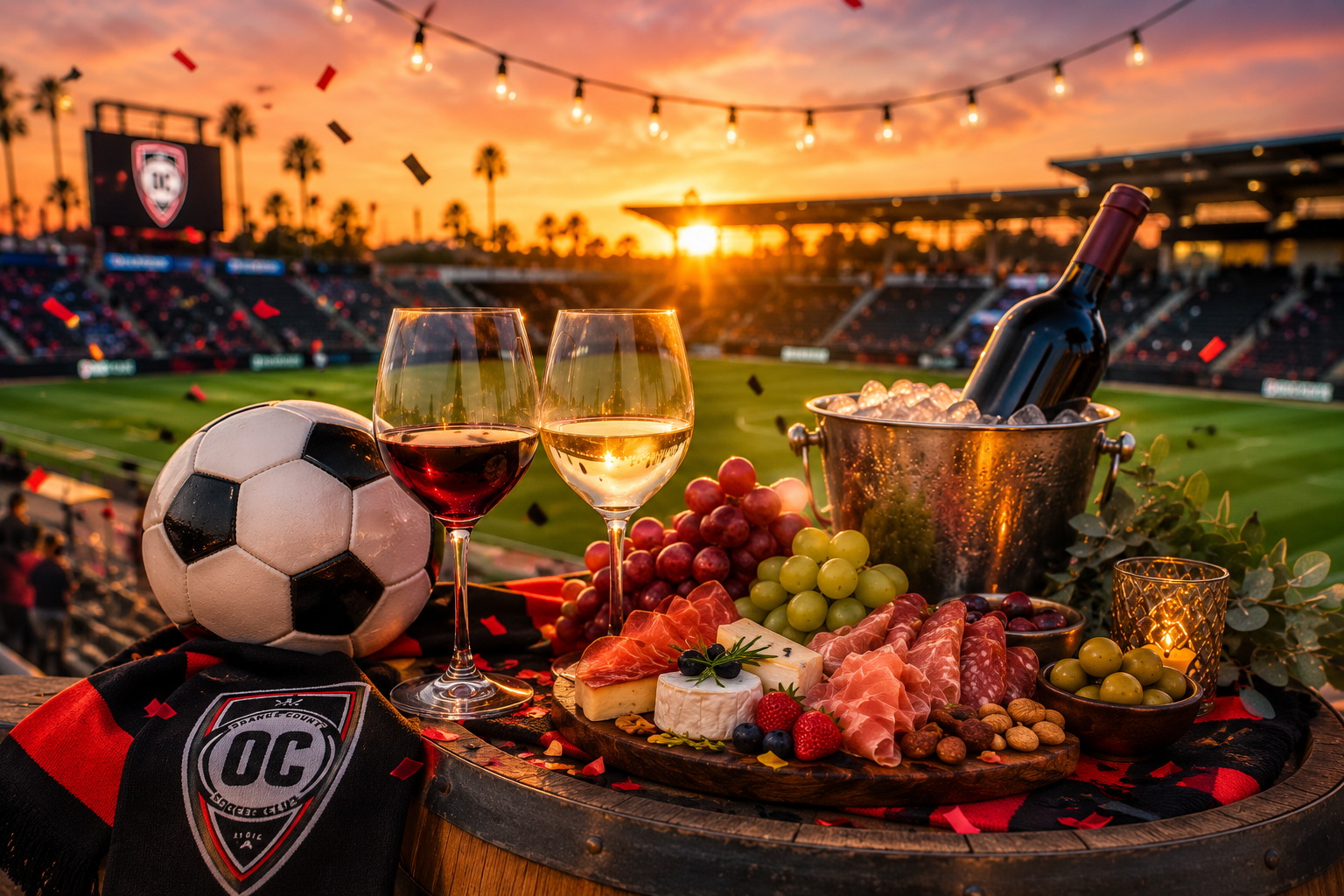 OCSC Uncorked Winefest & Orange County SC Match — Irvine