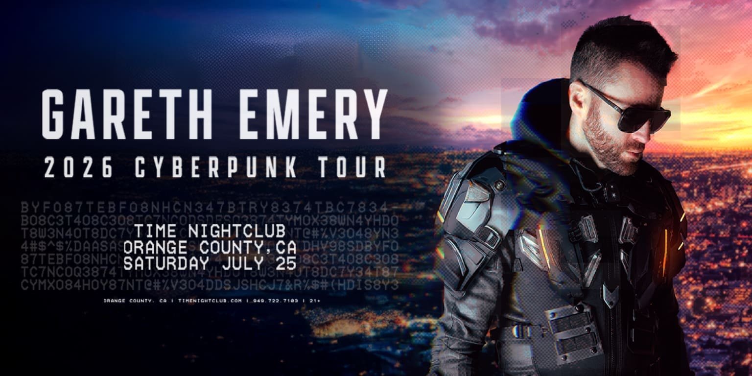 Gareth Emery at Time Nightclub — Costa Mesa
