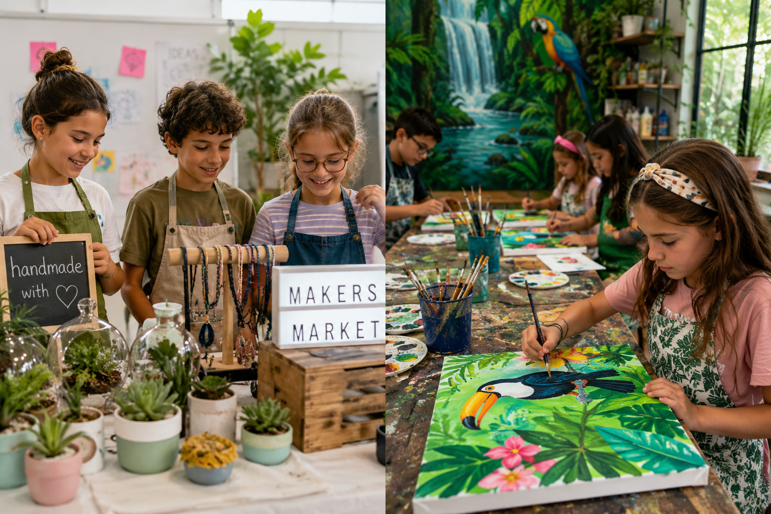 Makers Market & Rainforest Art Kid's Camp — Laguna Niguel