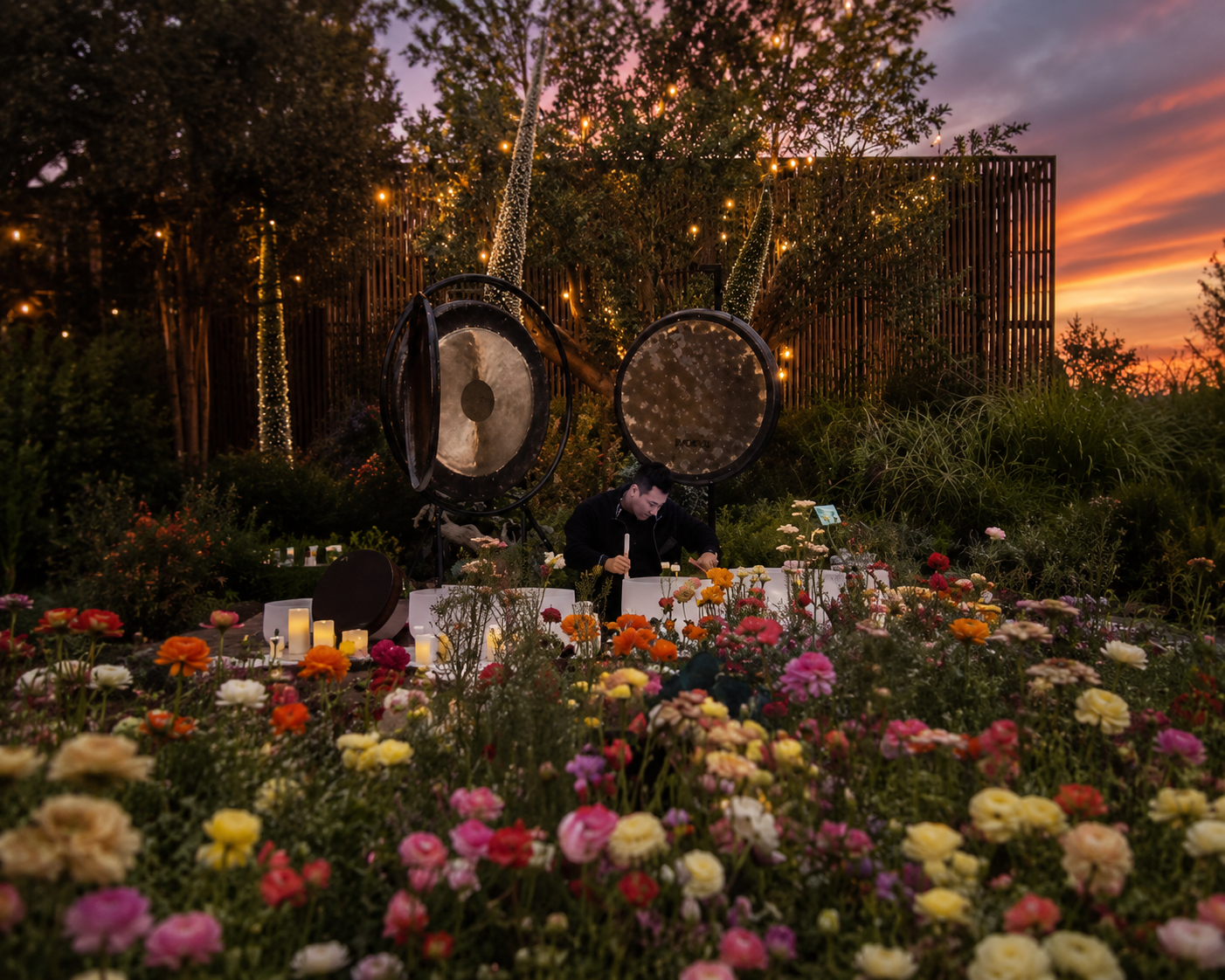 Shinrin-yoku Sound Healing: A Forest Bathing Outdoor Sunset Sound Bath — Corona del Mar