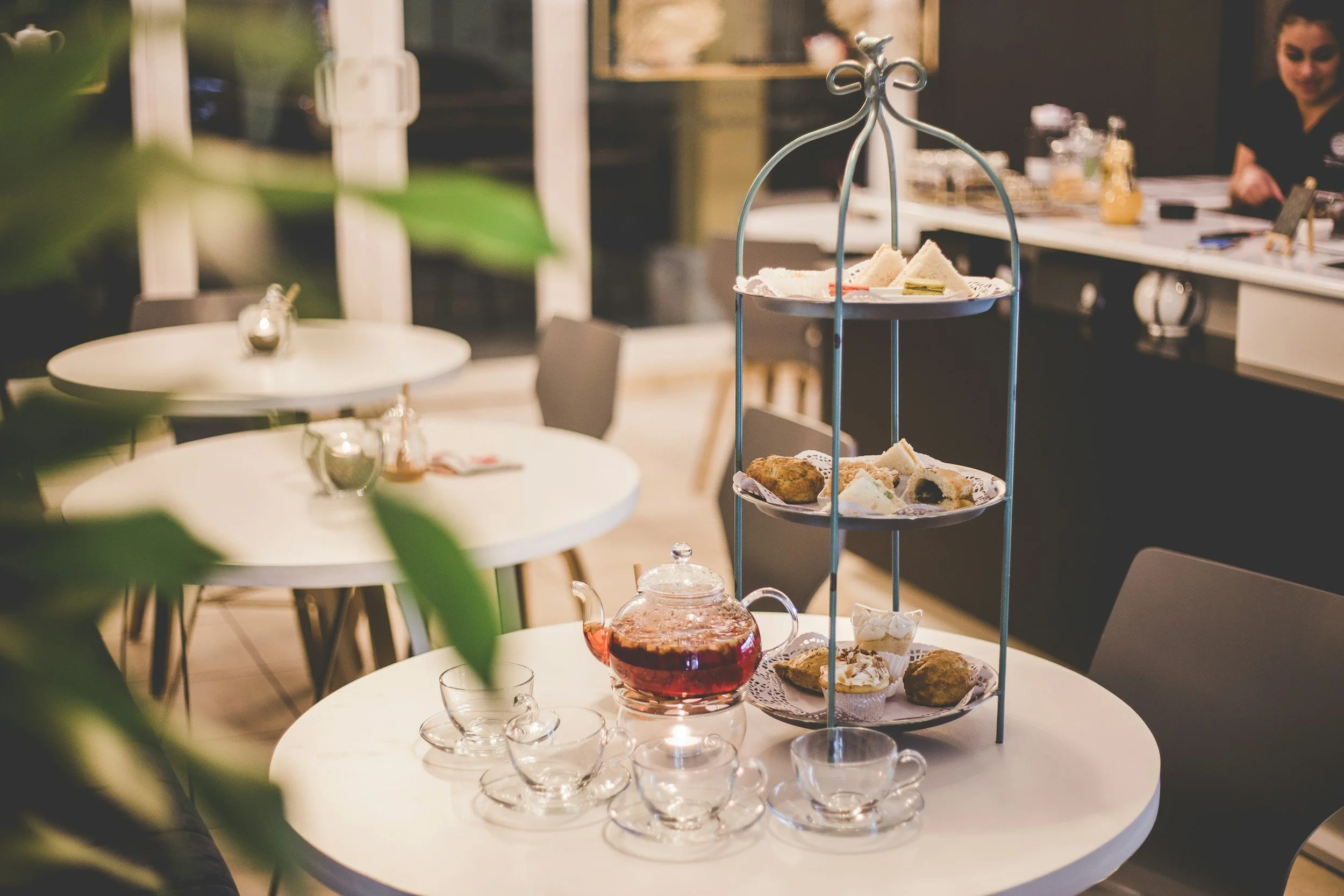 Afternoon Tea at The Great Room Terrace — Newport Beach