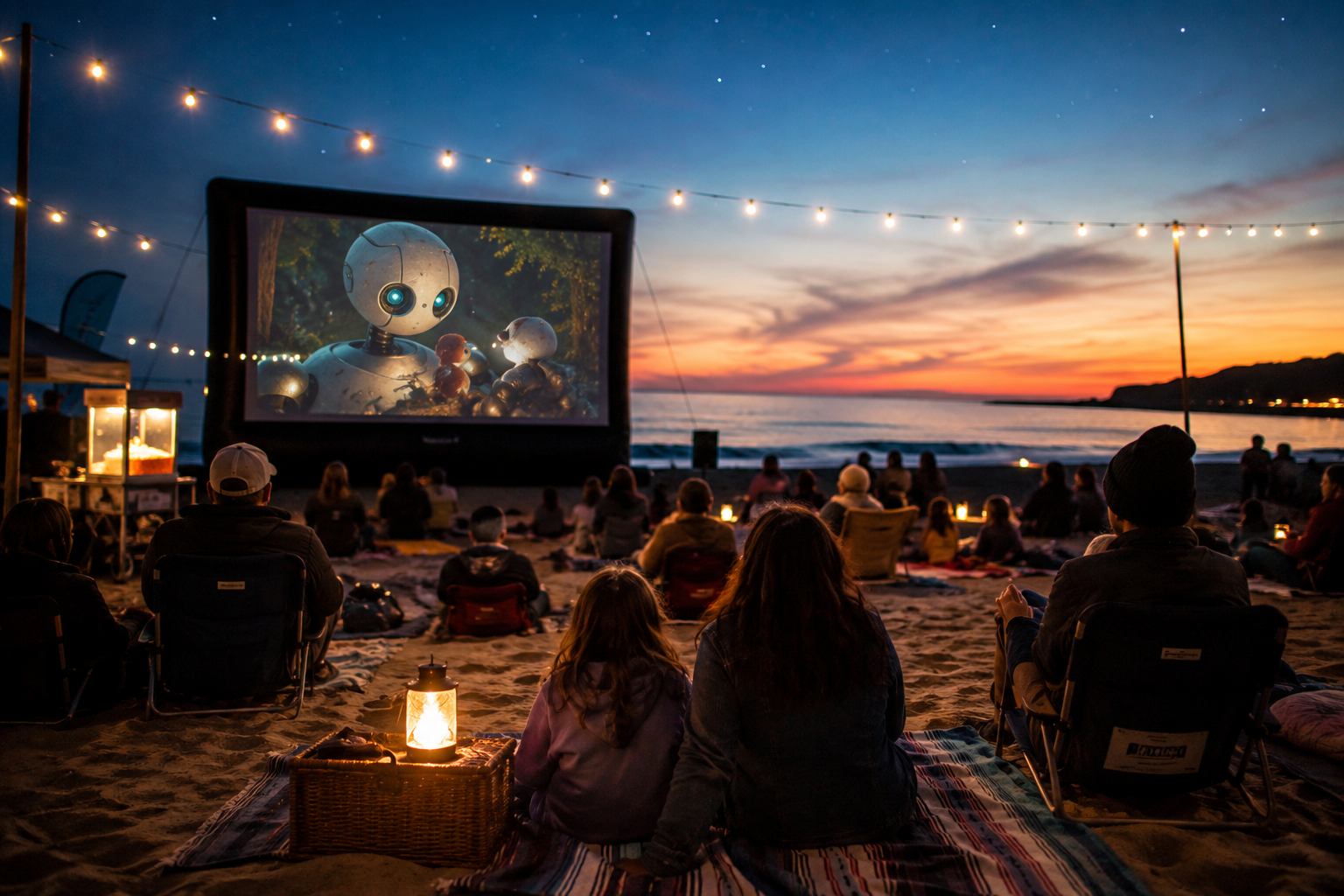 Movies on the Beach: The Wild Robot — Crystal Cove