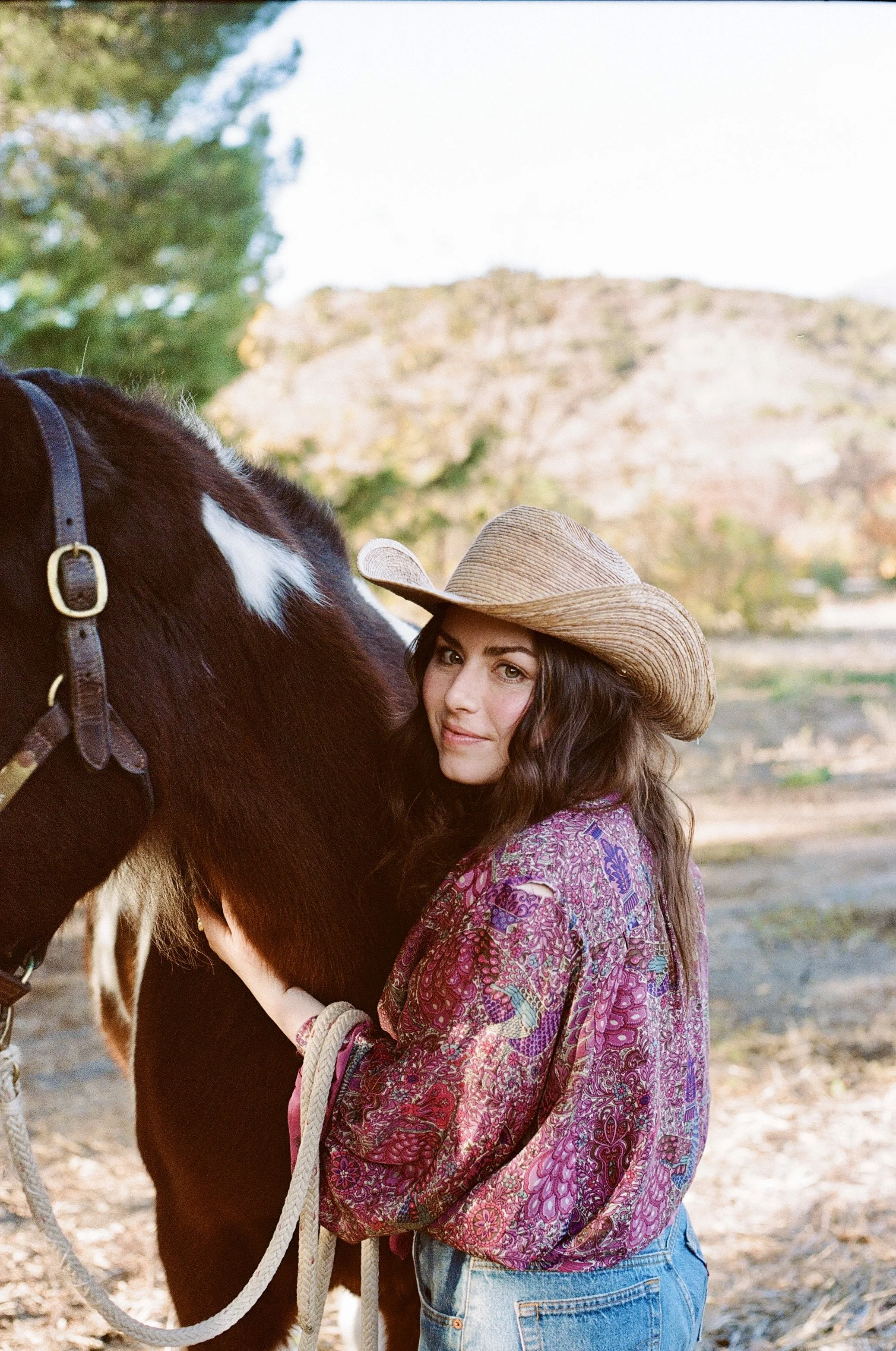 Therapist with horse