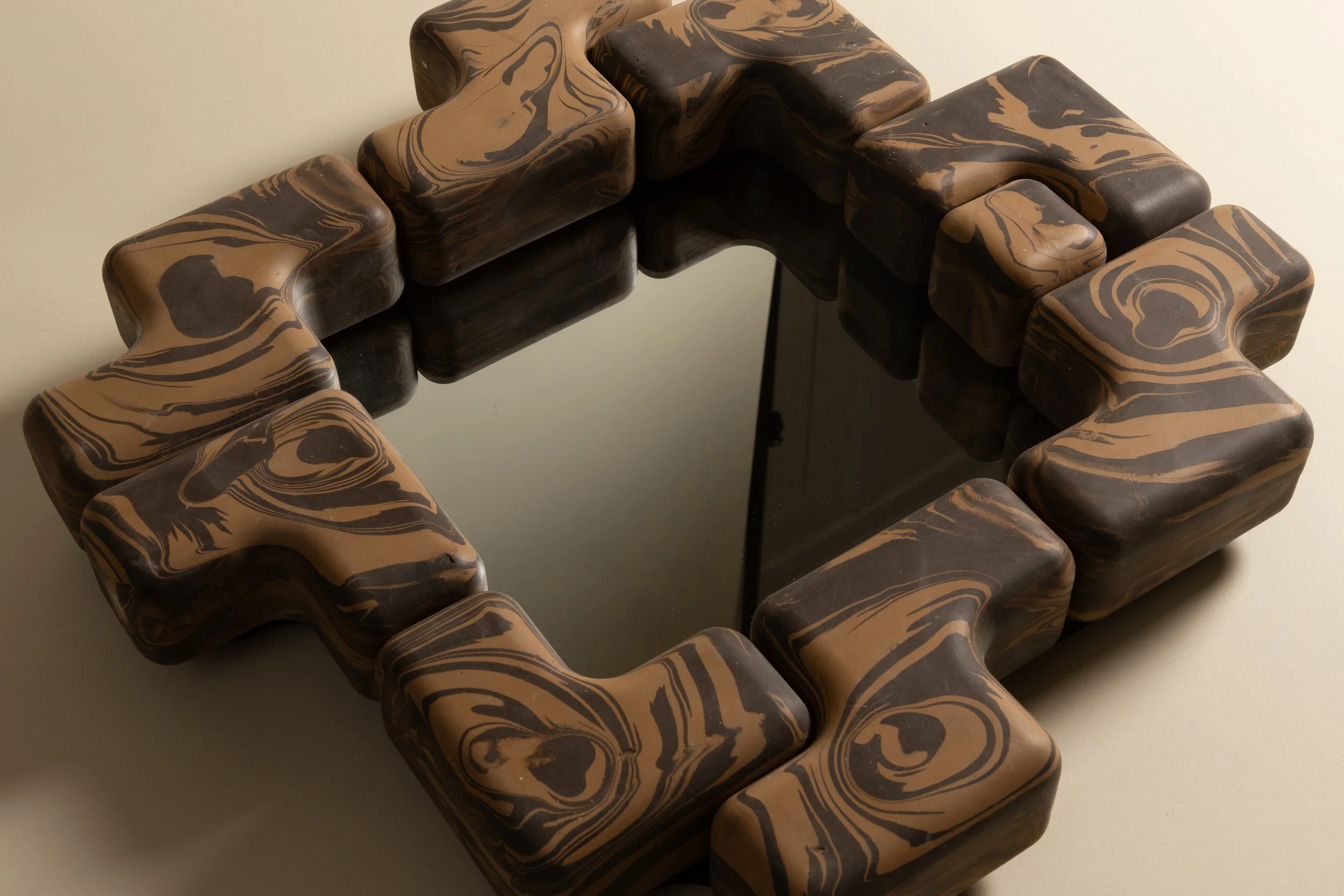 Cube Fit Mirror - 21" H × 21" W × 2" D