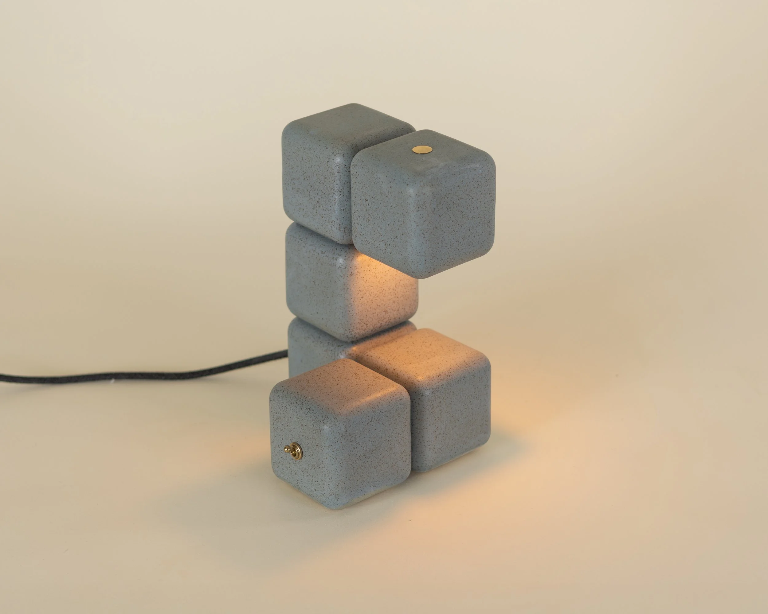 Blocky the Task Lamp - 11" H × 7.5" W × 7.5" D