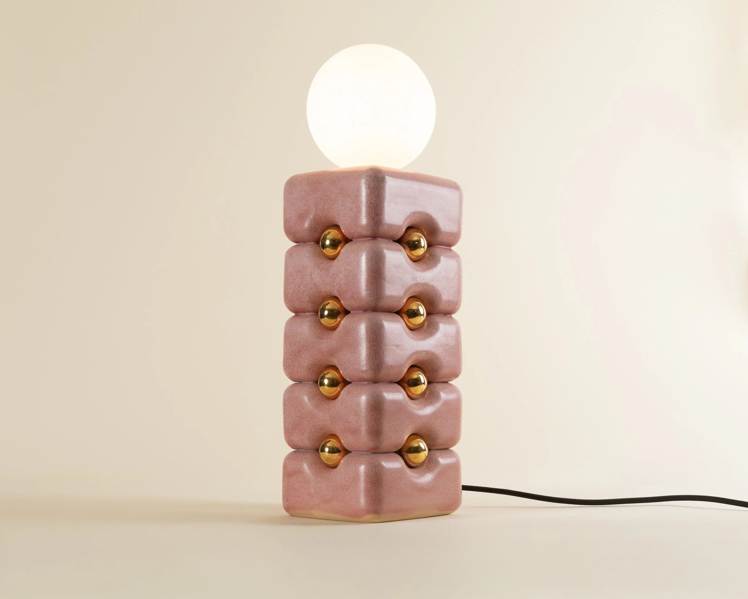 Slap Stack Table Lamp - 30” H x 6.5” W