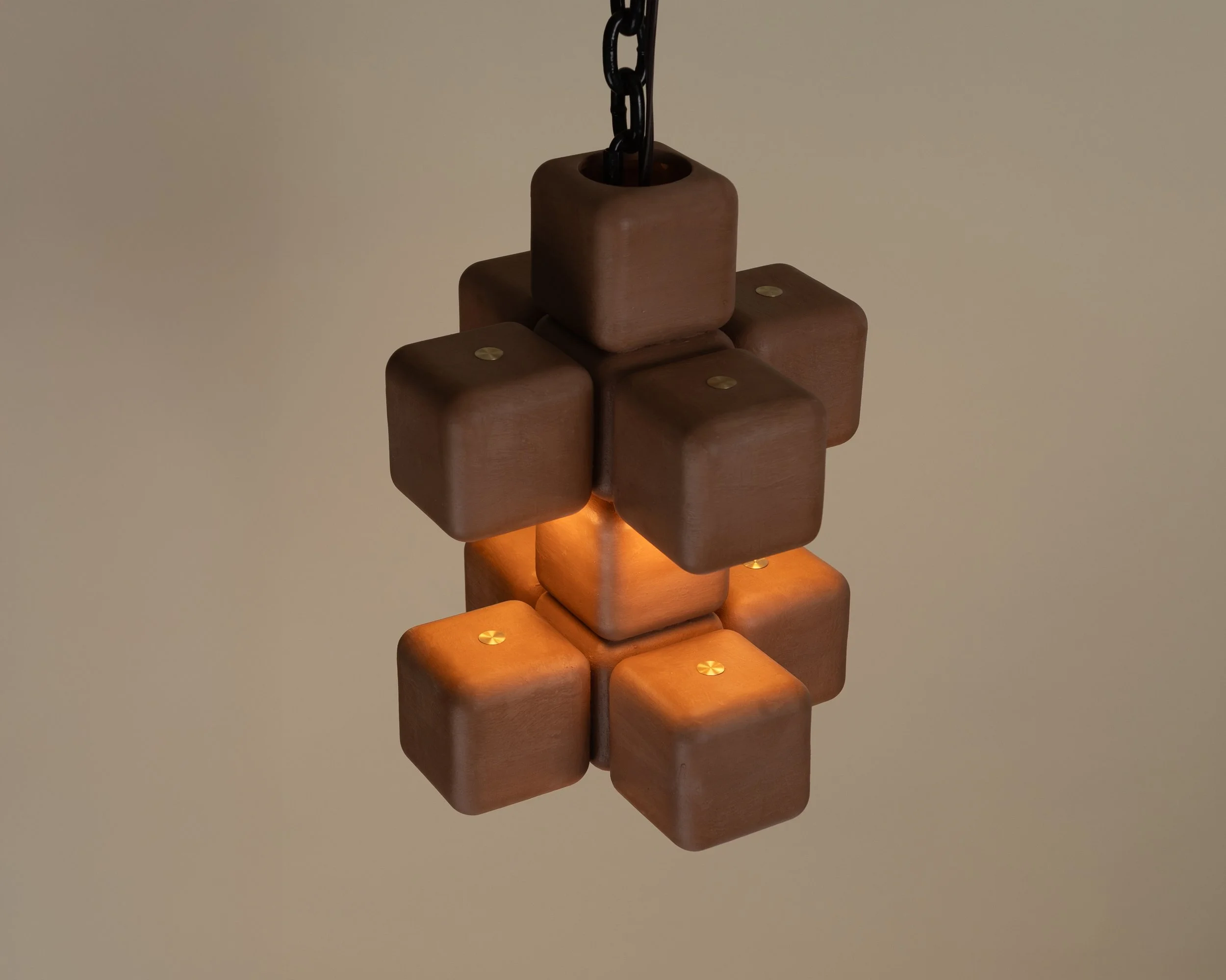 Double Stack Pendant- 14.5” H x 11.5” W