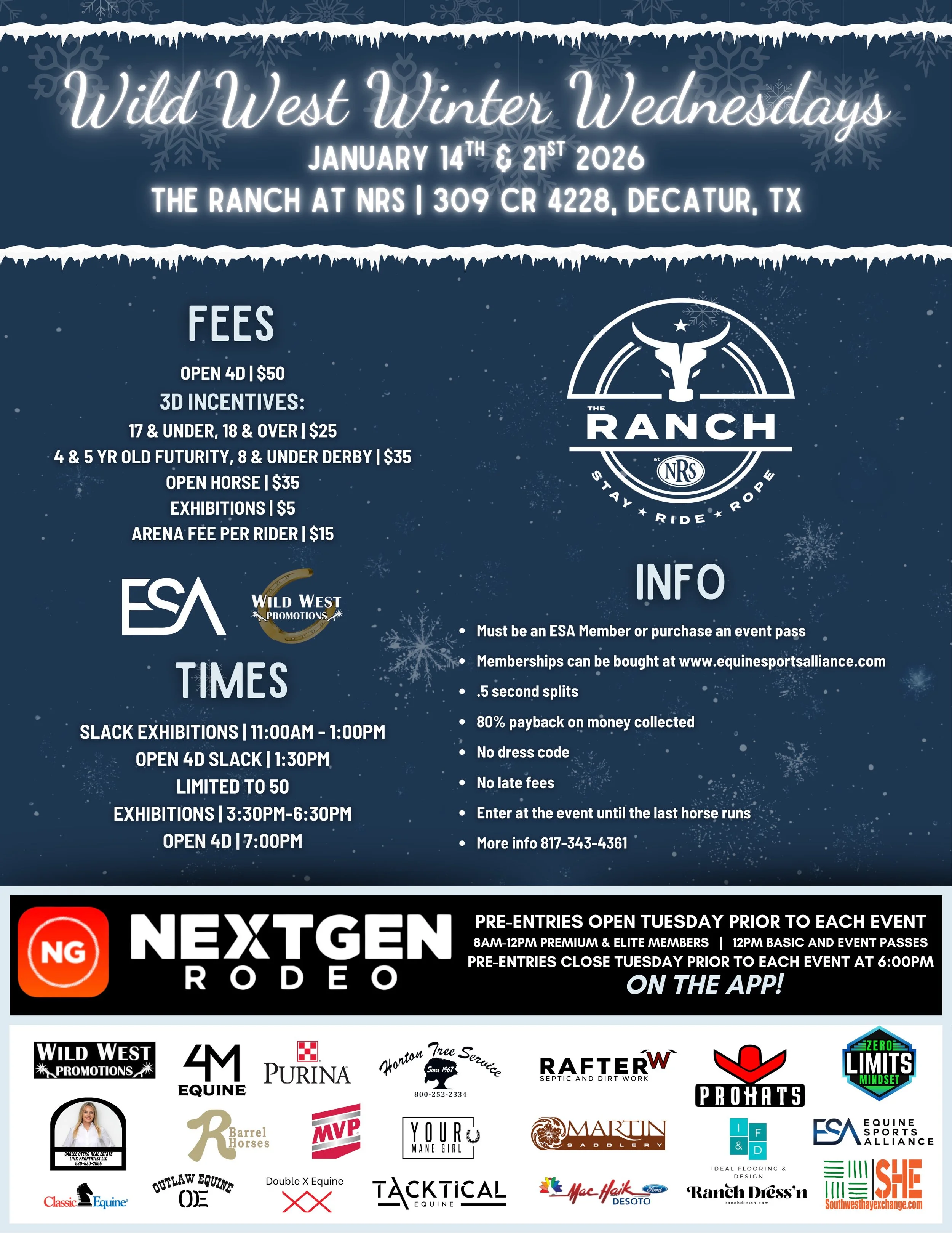 Wild West Winter Wednesdays 