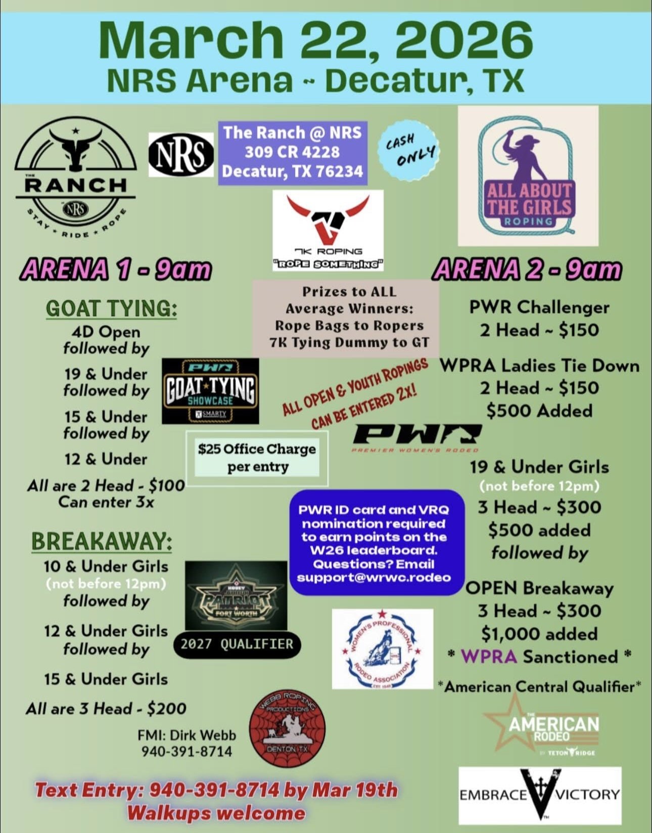 All About The Girls Roping 