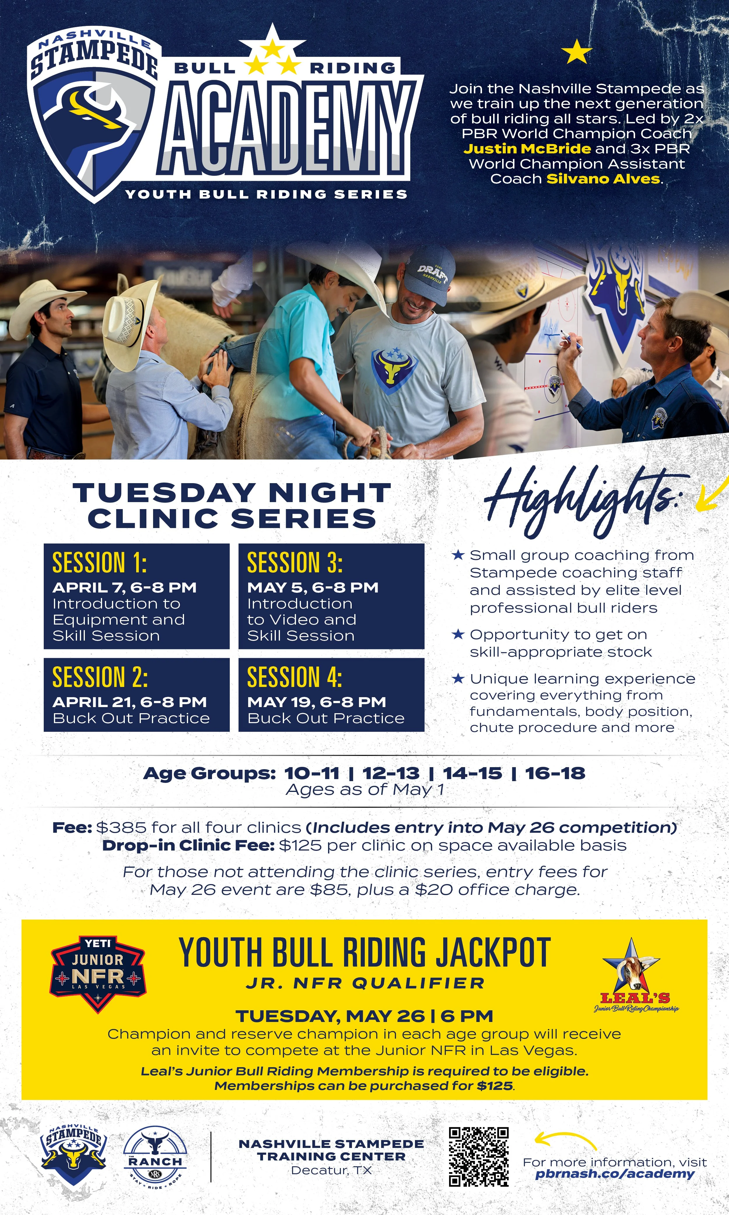 Youth Bull Riding Clinic Series