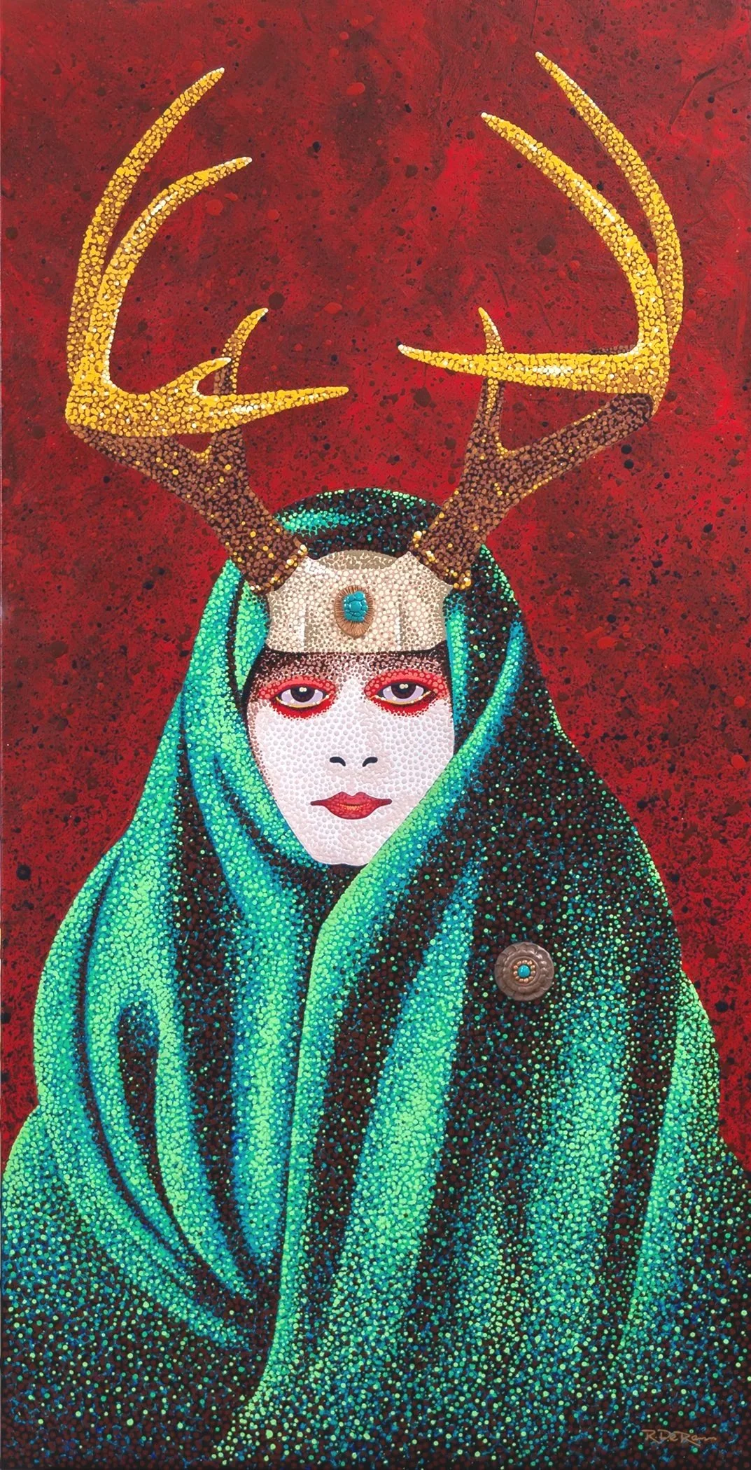 Earth Mother - 24 x 48 Acrylic/canvas