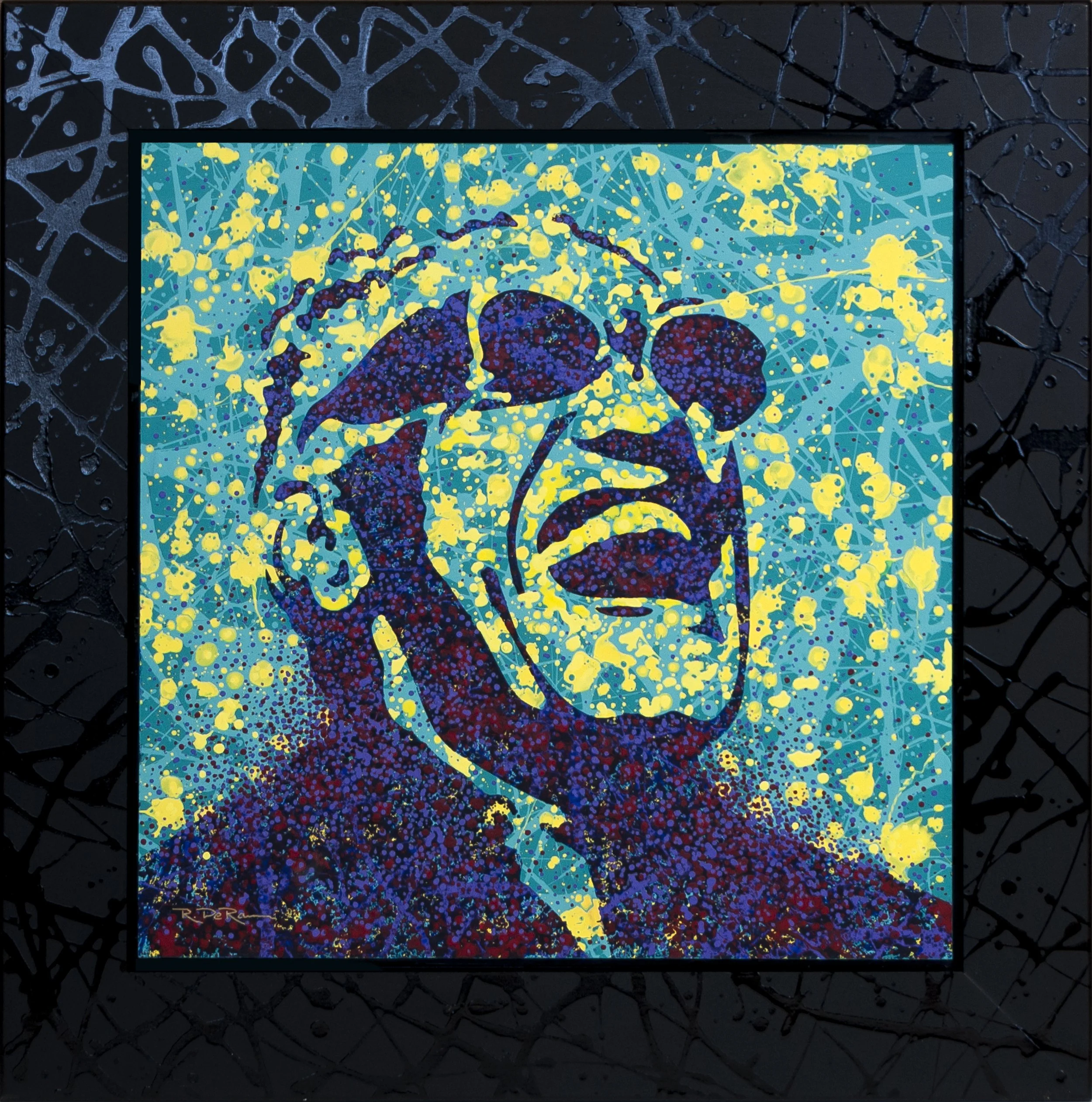 Ray - 30 x 30 - SOLD
Acrylic/hardboard with custom wood frame