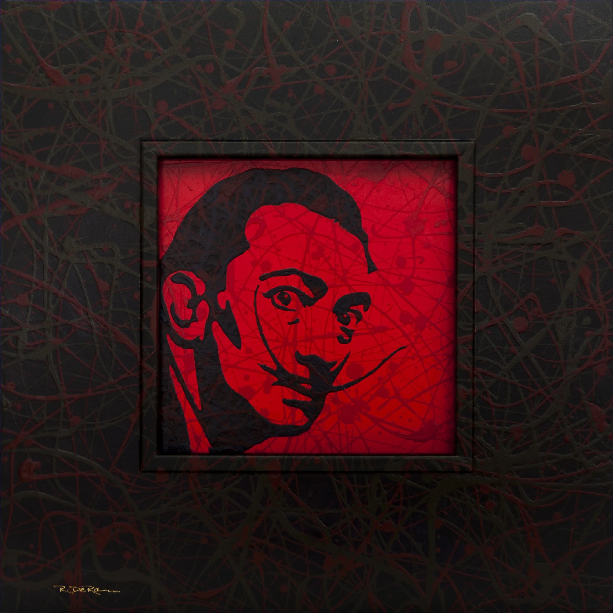 Sal - 24 x 24 - SOLD
Acrylic/hardboard with custom wood frame