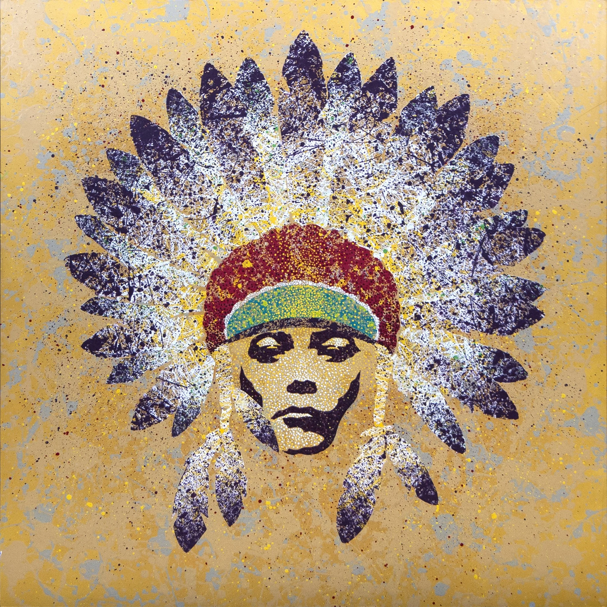 Fearless - 48 x 48
Acrylic/hardboard