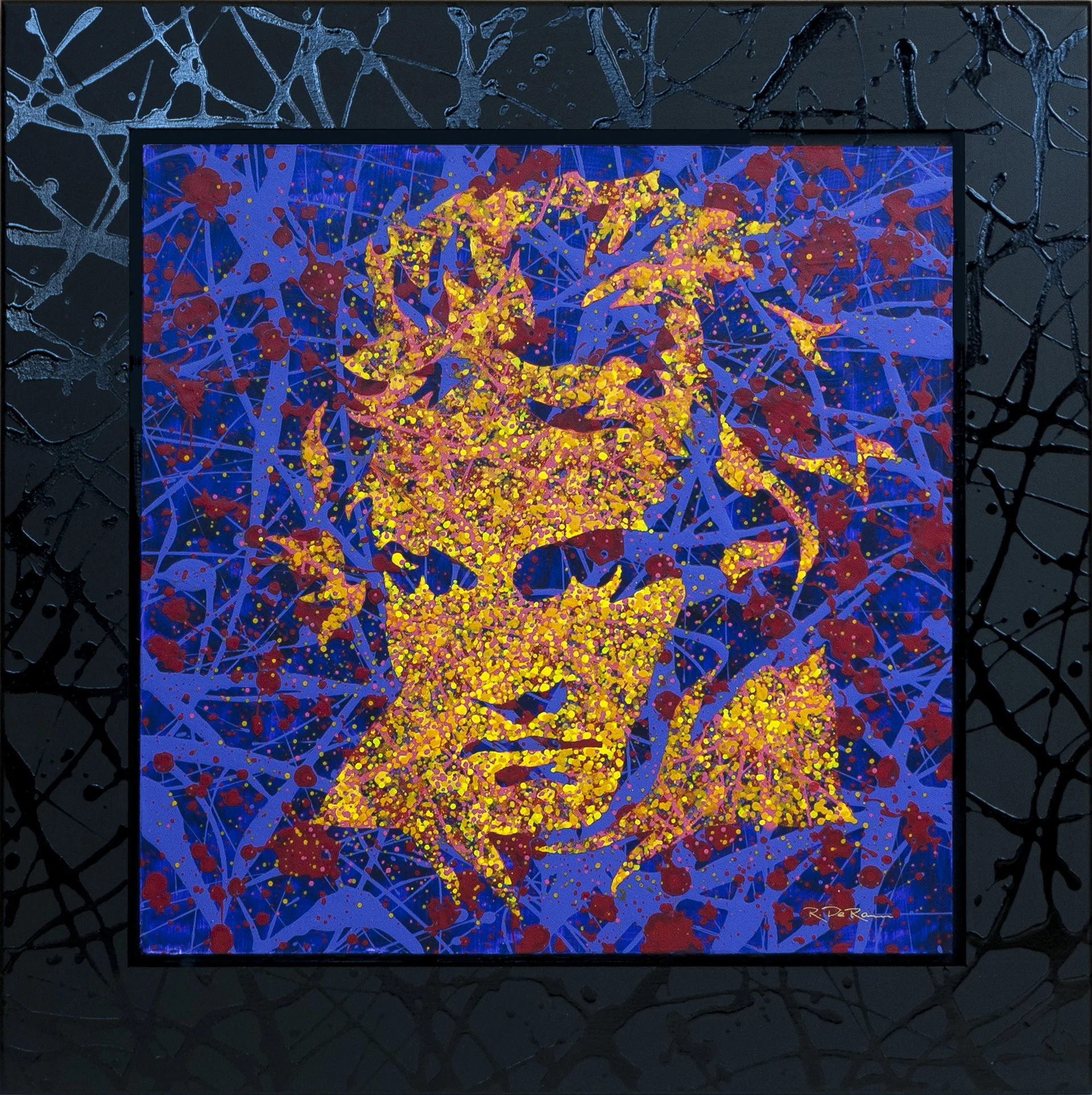 Maestro - 30 x 30
Acrylic/hardboard with custom wood frame