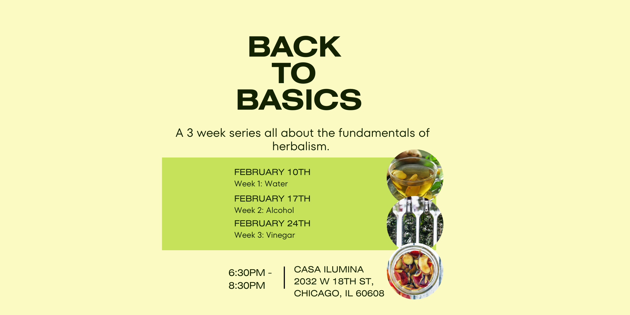 Back to basics: 3 week course