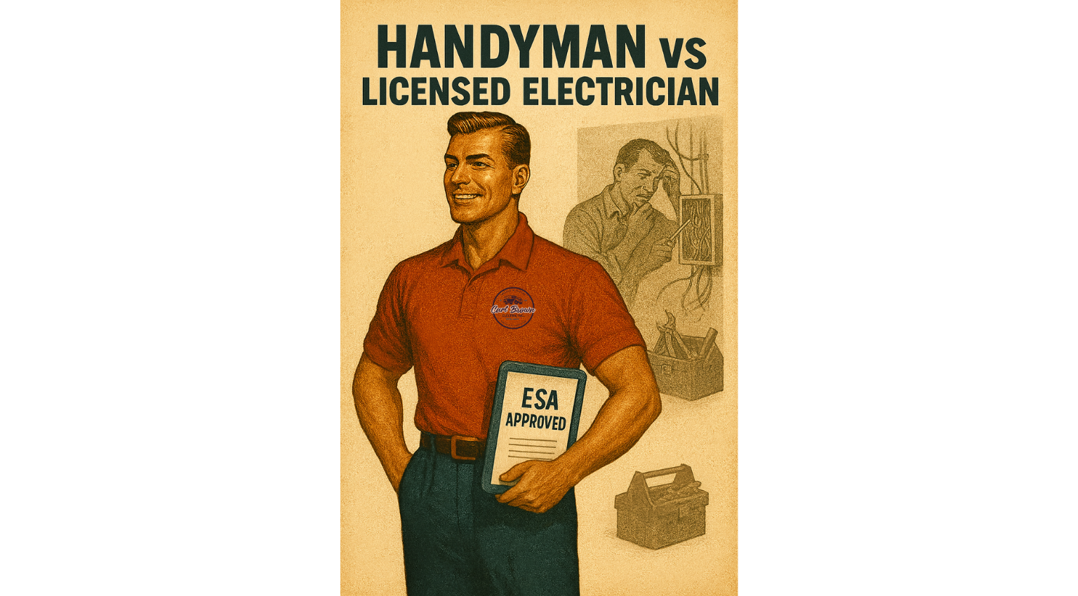 Handyman vs Licensed Electrician: What’s the Real Difference?