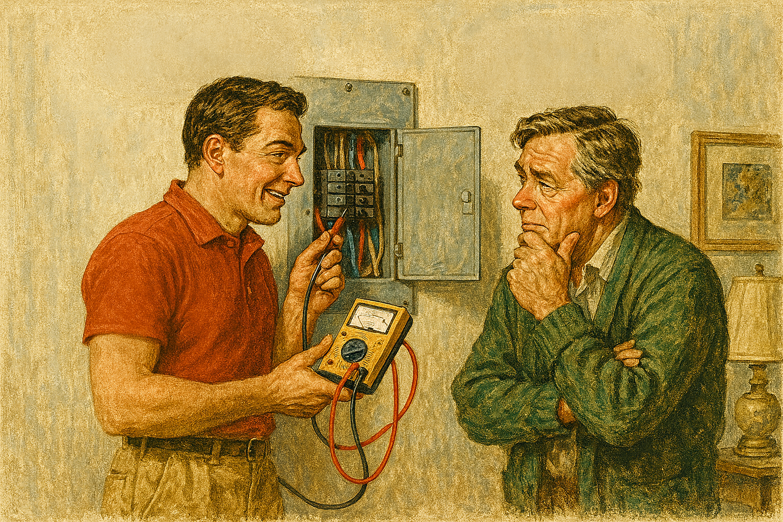 Why Electricians Charge a Diagnostic Fee (And What Homeowners Get for It)