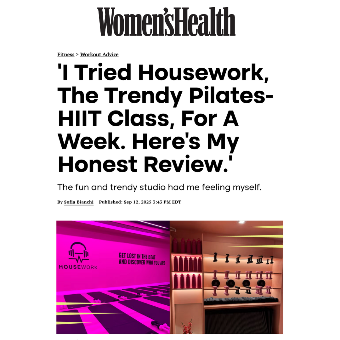 Women's Health NYC Favorite Workout