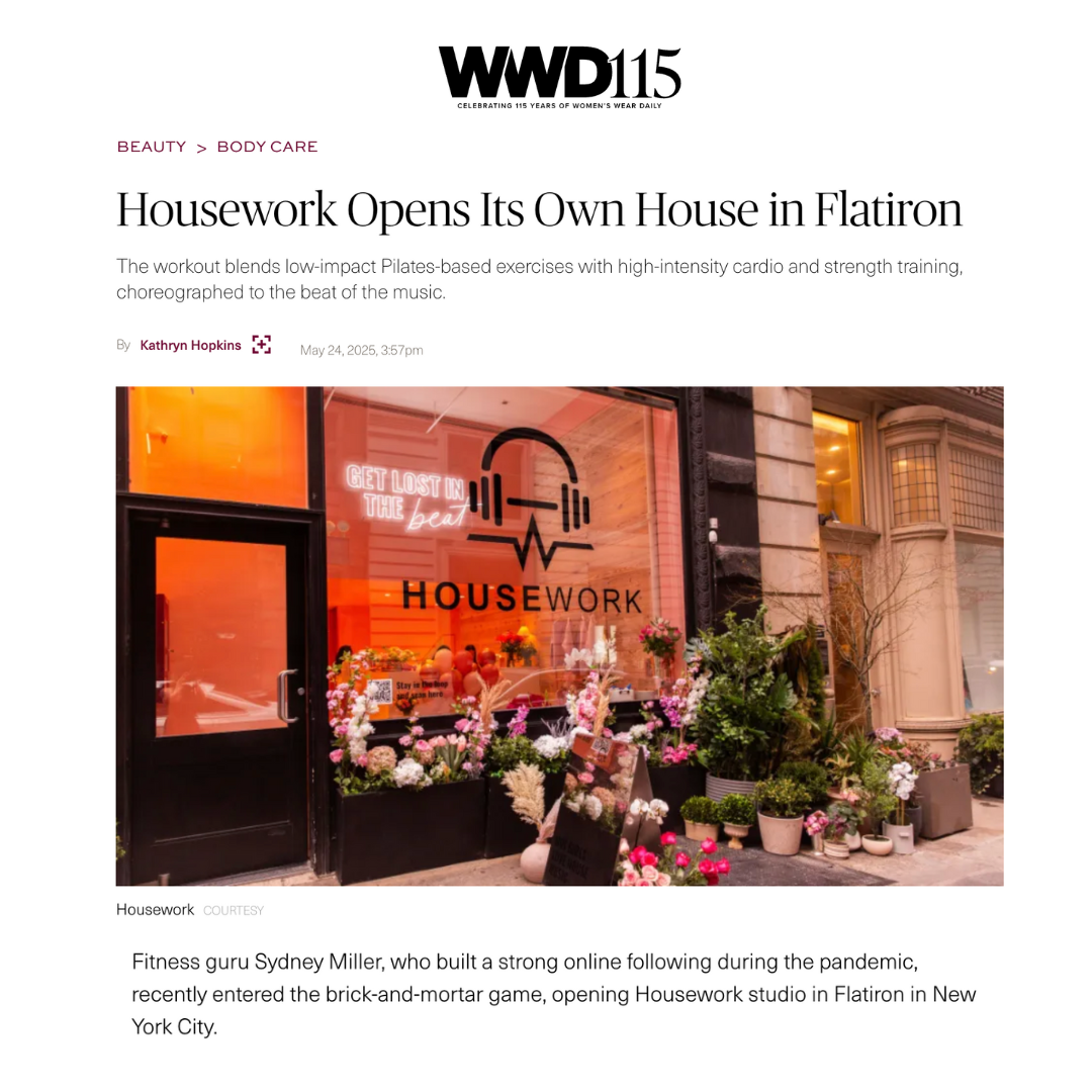 WWD Daily Pilates HIIT Class Housework