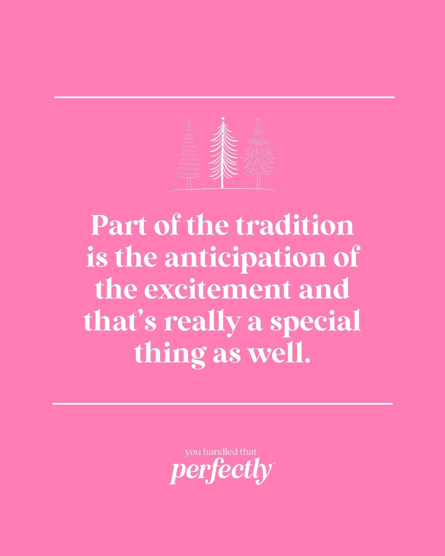 ✨ New Episode! ✨ ⁠
⁠
The holidays can bring joy&hellip; and pressure. 🎄 Whether you&rsquo;re planning, preparing, or just surviving, we&rsquo;re here to let you know that no matter what, you handle it perfectly.⁠
⁠
💬 Share your favorite holiday sur