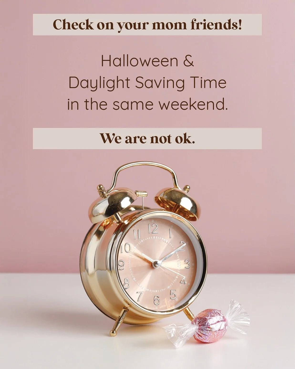 According to History Facts, a British man named William Willett, is who we have to thank for Daylight Saving Time. 

And whoever decided that it should be the same weekend as Halloween&hellip; well, we don&rsquo;t know who to thank for that. But if y