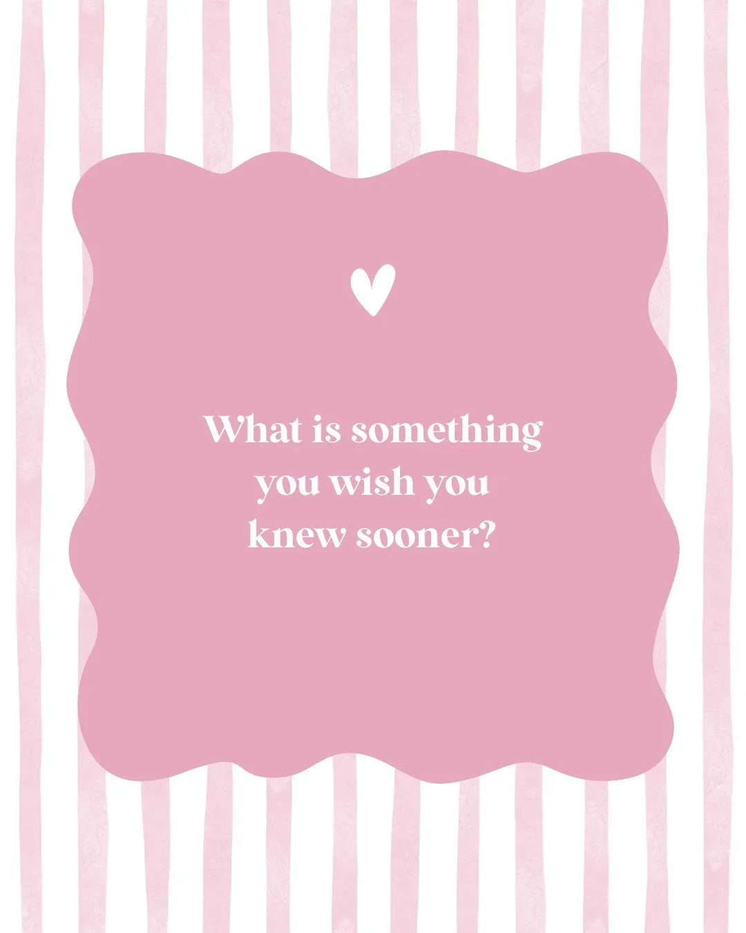 In our ONE YEAR episode, we go through some things we wish we knew sooner. And we would love to hear from you. Have you gotten advice that stuck with you or learned a lesson that you want others to know too?

Drop your advice, knowledge, and/or tips 