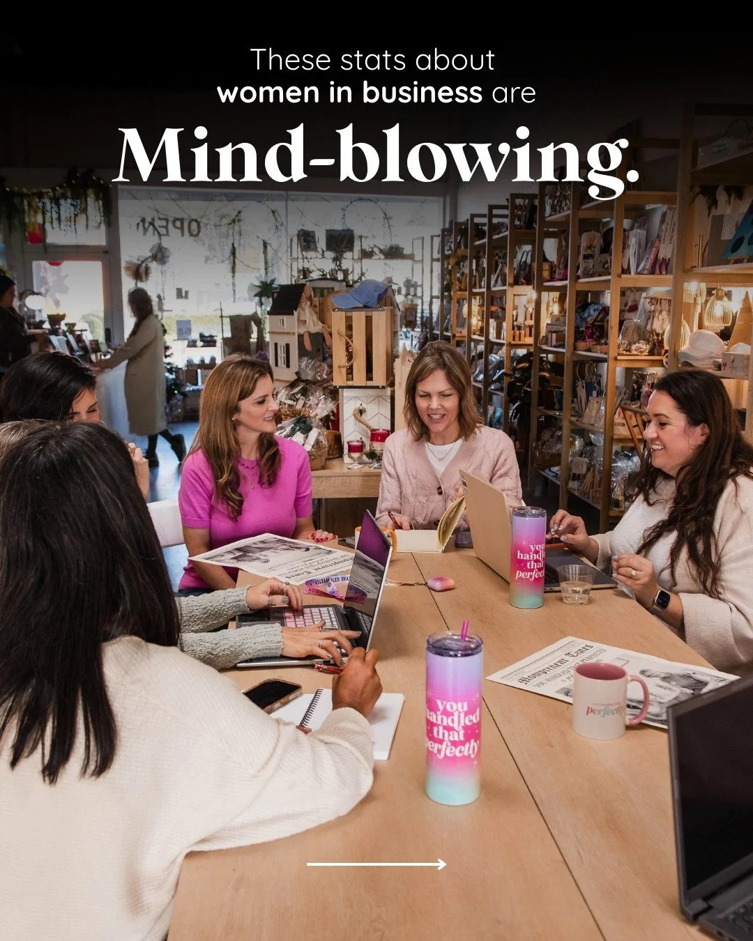 Women are launching businesses at record rates.

But when it comes to funding, resources, and representation&hellip; the numbers tell a very different story.

Which means every woman building something right now is doing more than running a business.