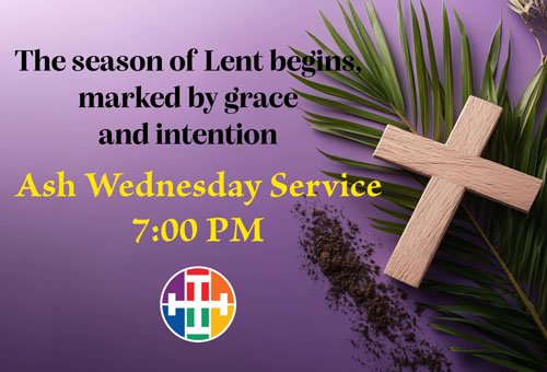 Ash Wednesday 7pm - 8pm 