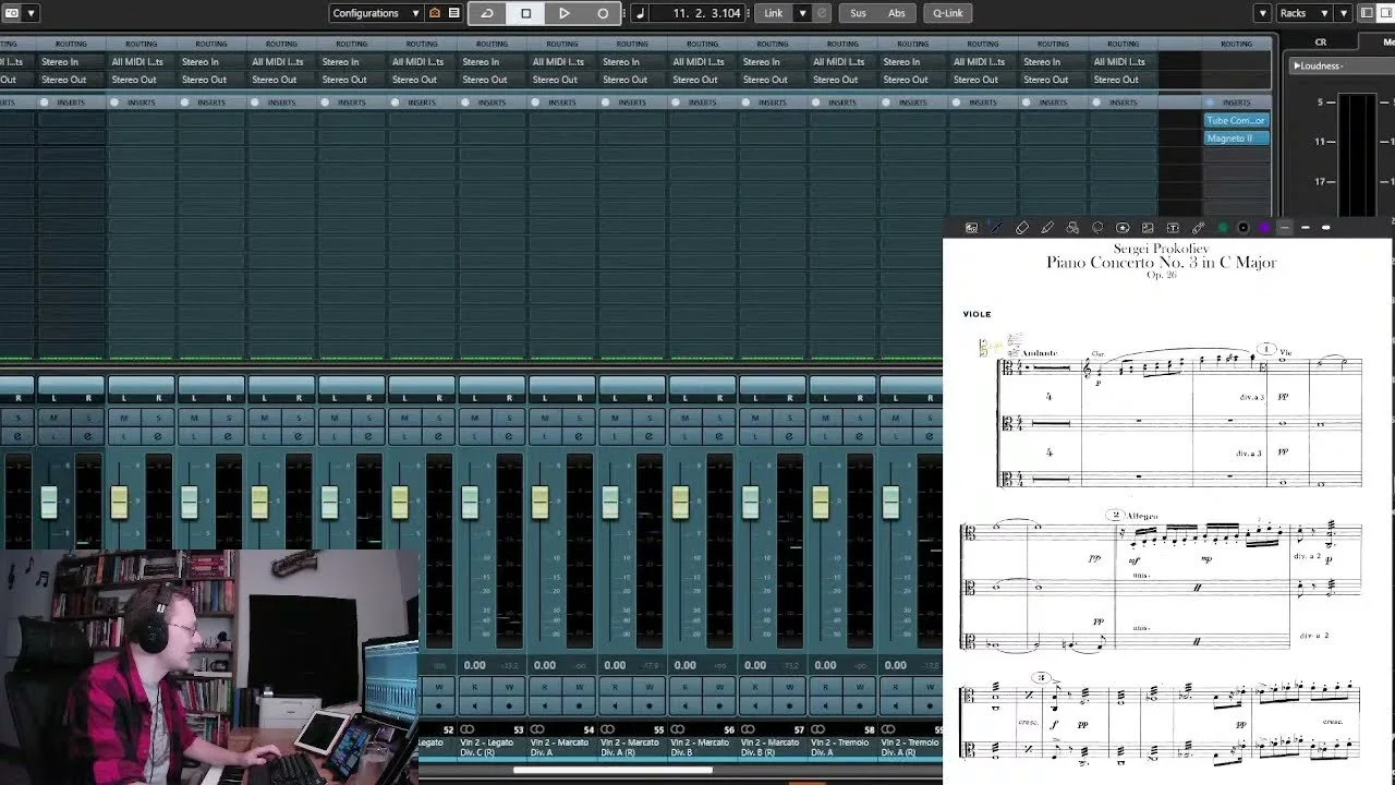 Mockup Monday: Prokofiev Piano Concerto No. 3 - Strings, part II