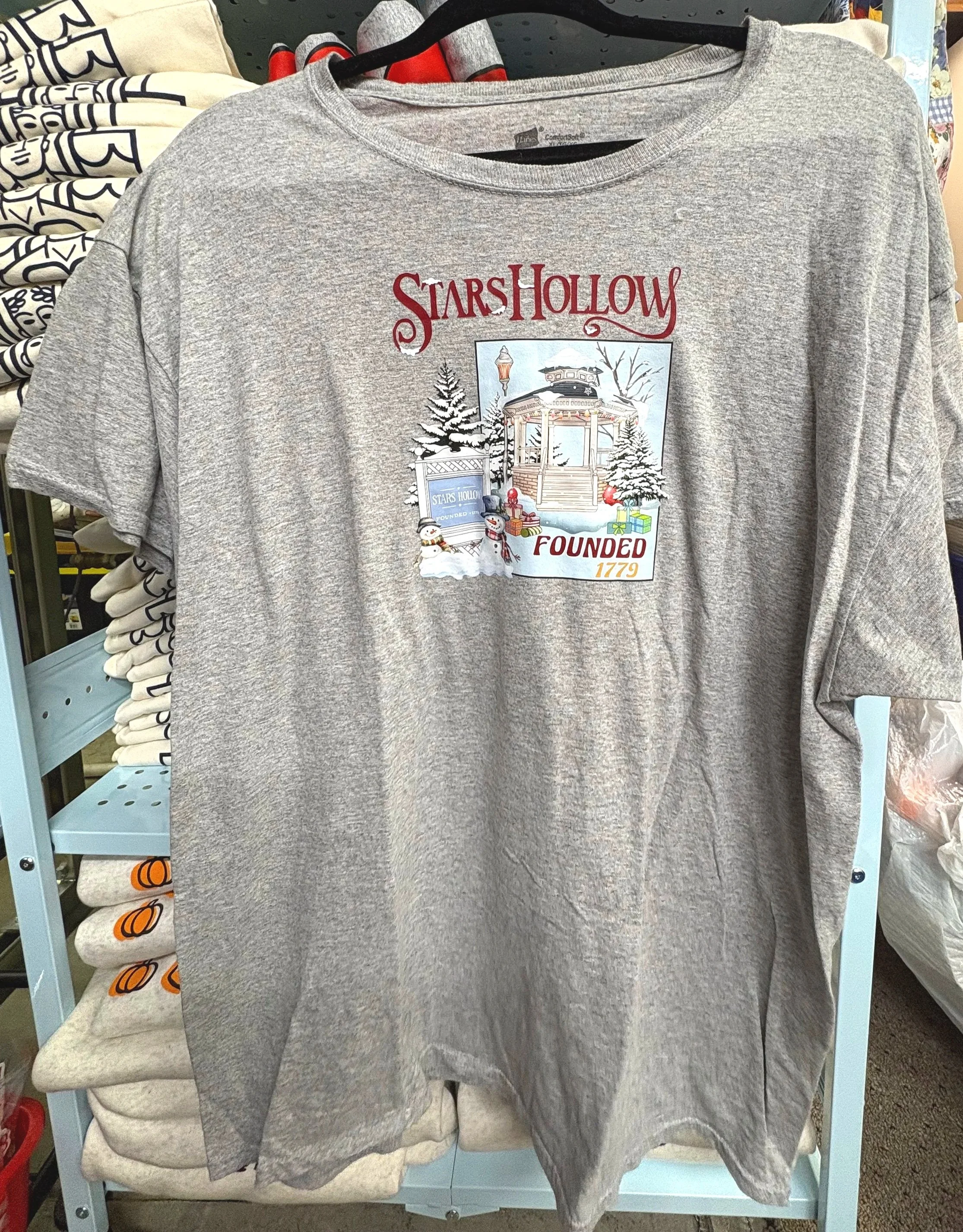 Stars Hallow Winter Scene Size XL