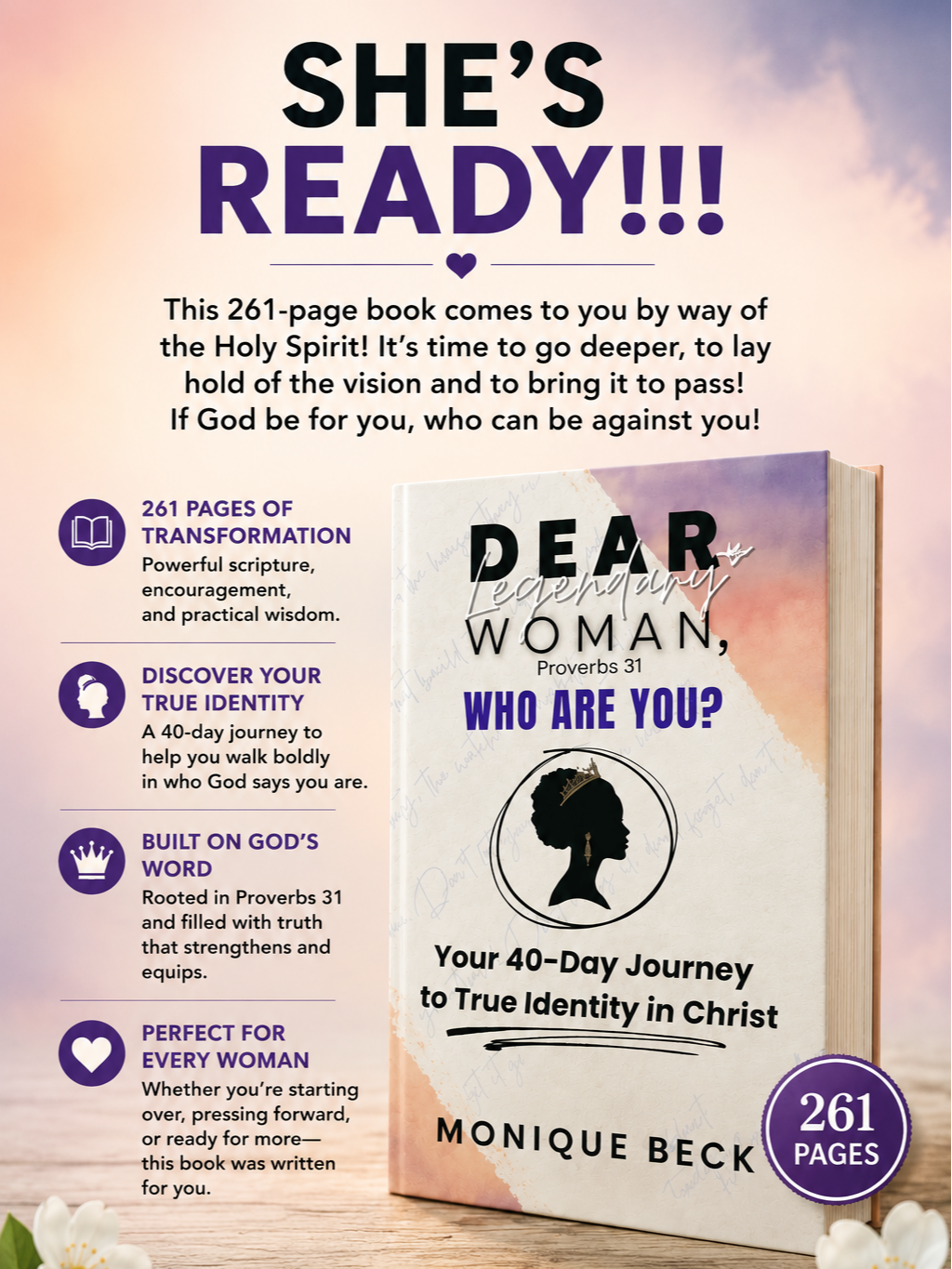 Dear Legendary Woman, Who Are You? Your 40-Day Journey to True Identity in Christ
