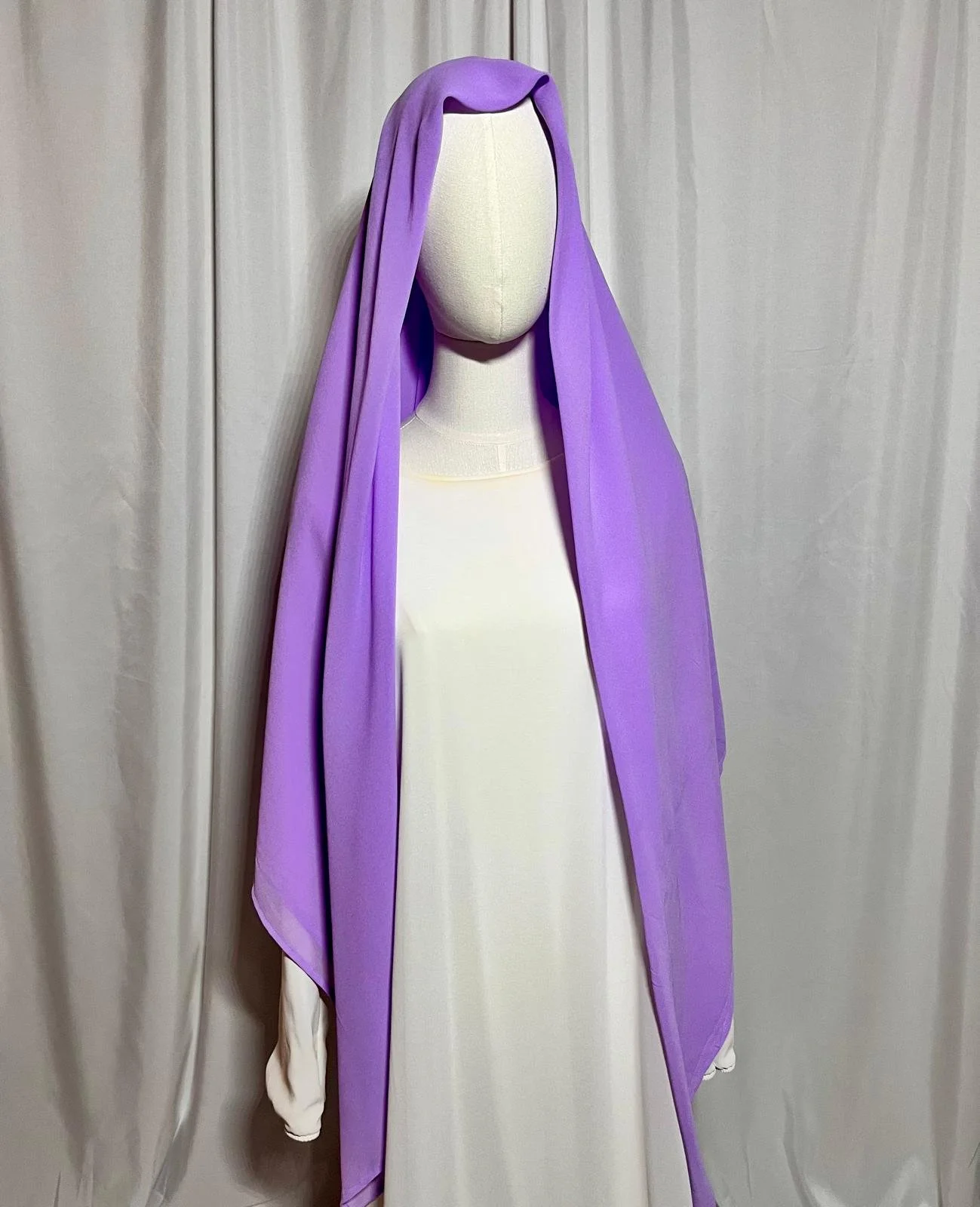 Handmade Georgette Square Hijab - Isharb