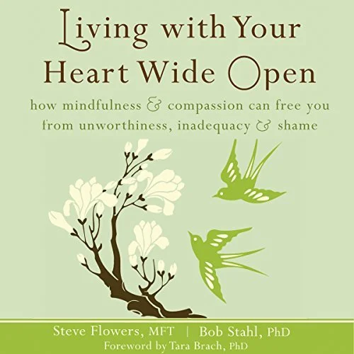 Living with Your Heart Wide OpenHow Mindfulness and Compassion Can Free You from Unworthiness, Inadequacy, and Shame By: Steve Flowers MFT, Bob Stahl PhD