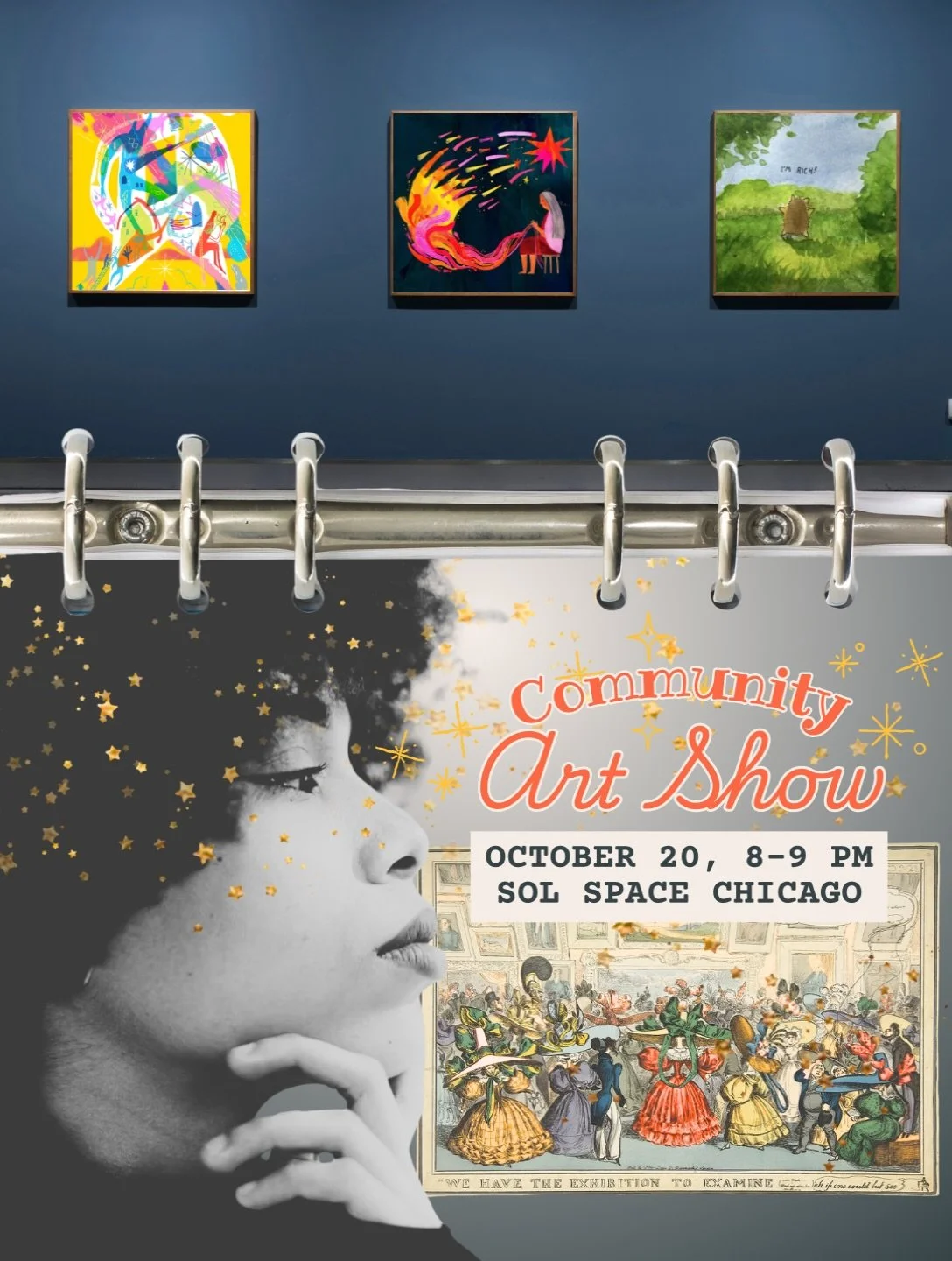 Creative Support Group is a community for artists to connect and make more art! We provide media recommendations, prompts, and resources to help inspire your work, plus monthly support group meetings and a Discord server to connect with other members