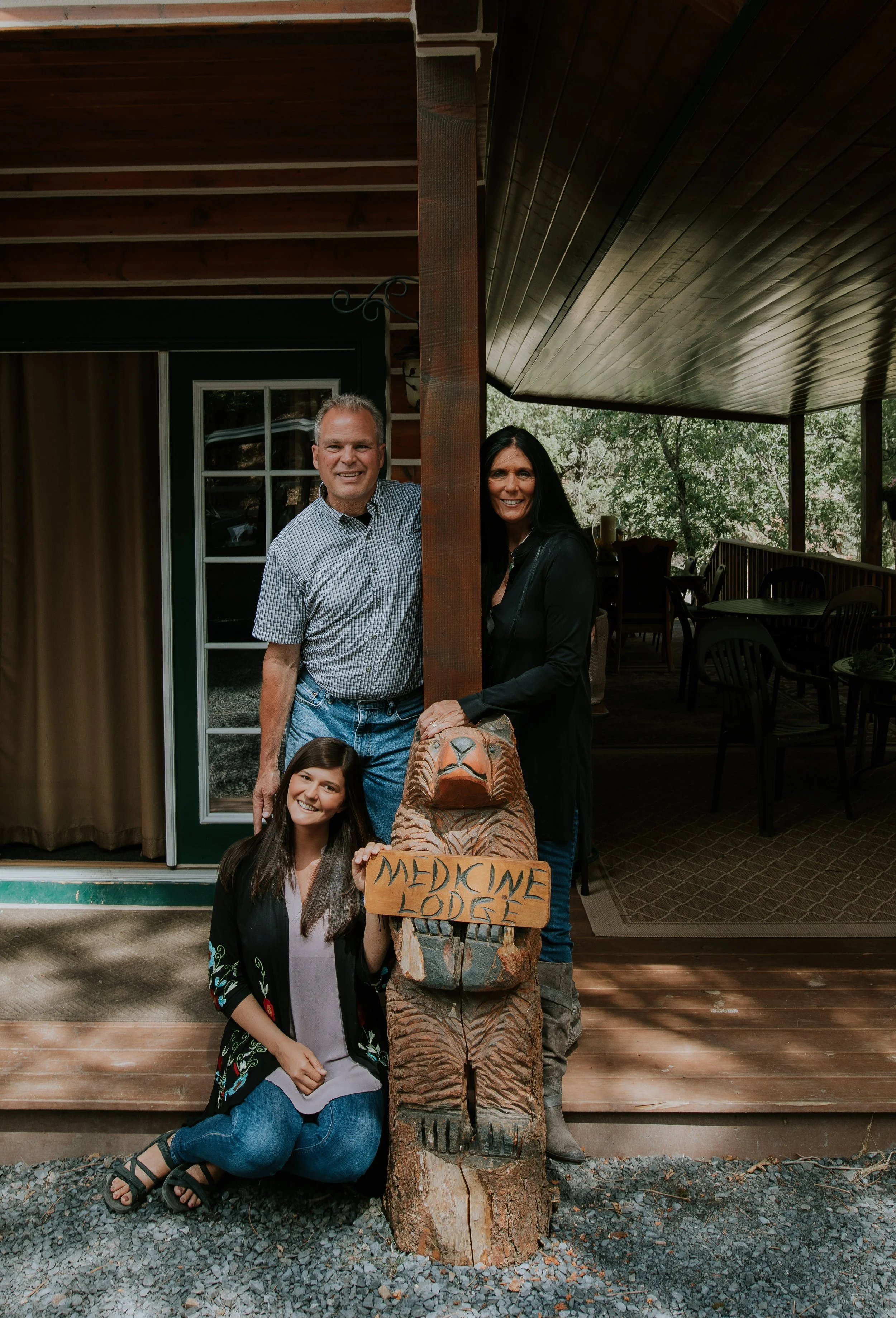 Photo of MLR Bear and the Family