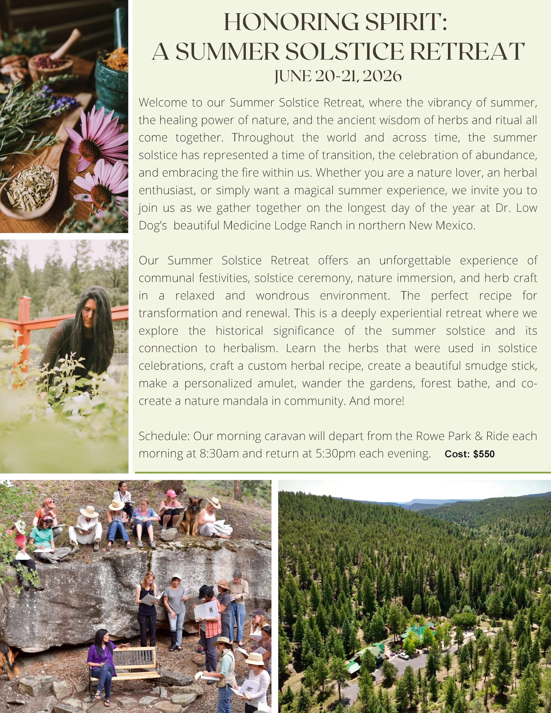 photo of Honoring Spirit retreat