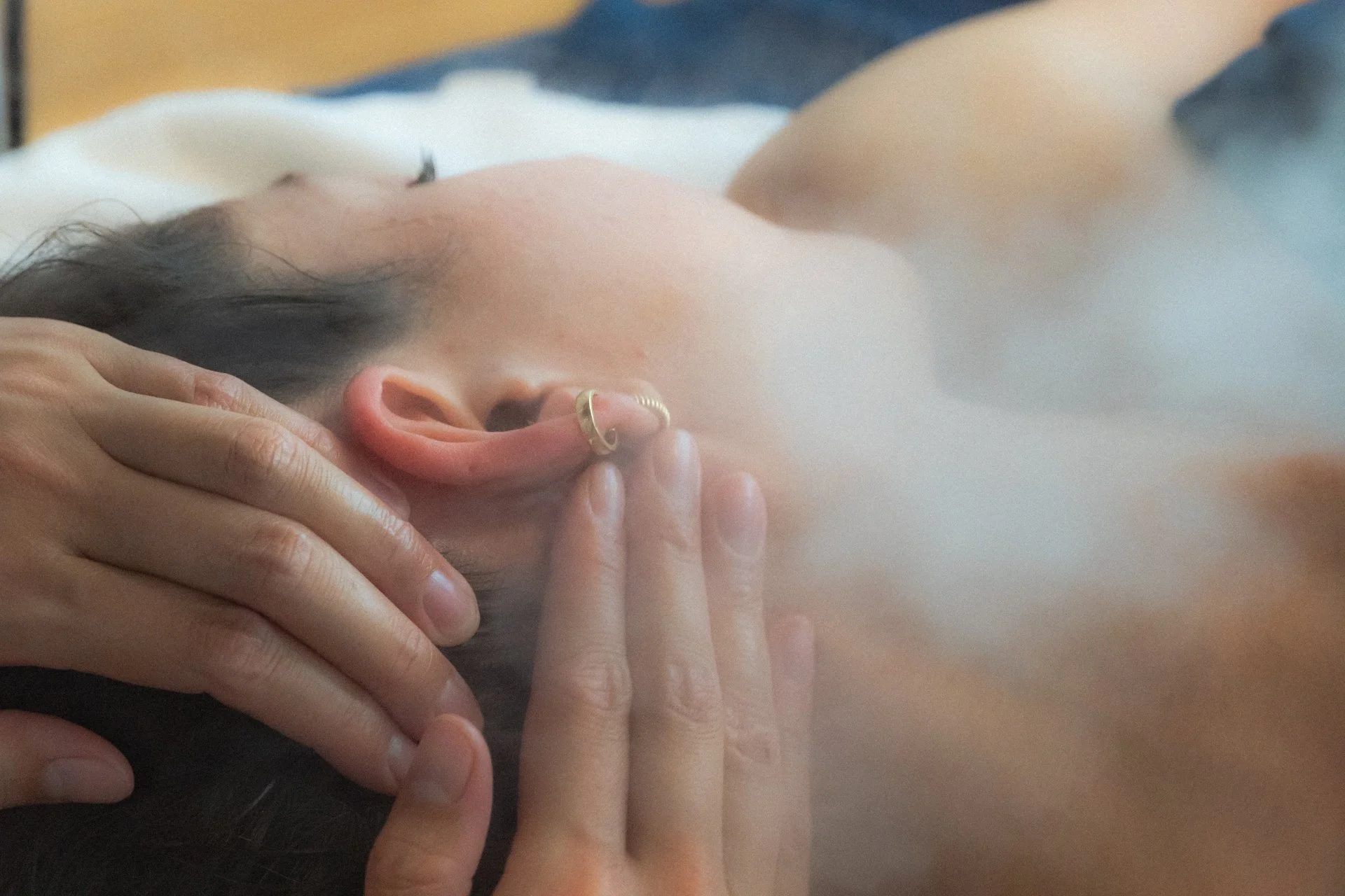 Pain management treatment for neck and shoulder tension at HP MP Clinic.