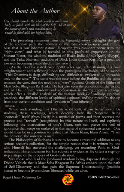 The Philosophy of Sadhana and the God Realization Process Cover back.png
