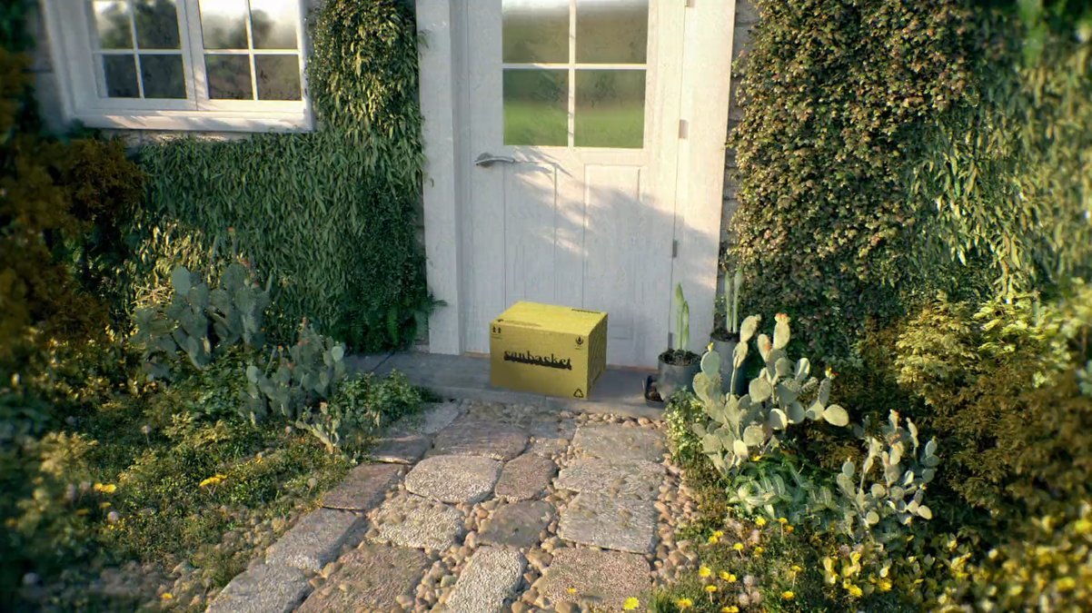 SHOT 19
Doorbell rings. Pupford box at doorstep.